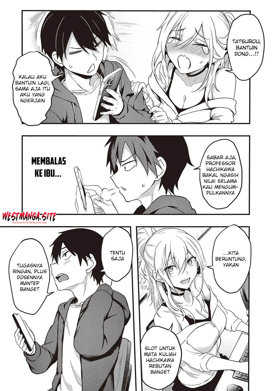Otona wo Shiritai Onna Tomodachi Chapter 6 - halaman 11