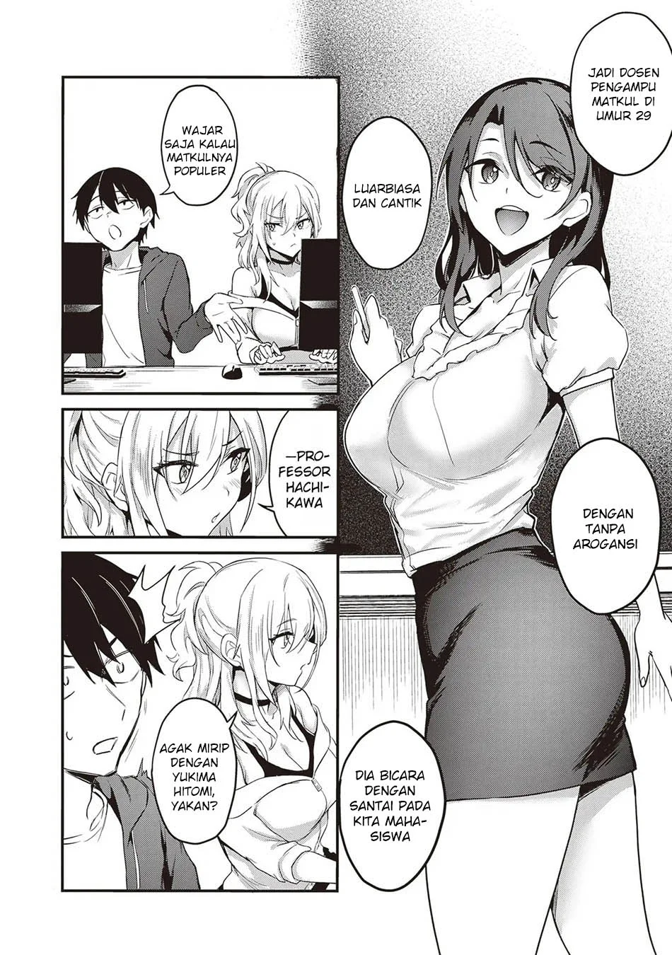 Otona wo Shiritai Onna Tomodachi Chapter 6 - halaman 12