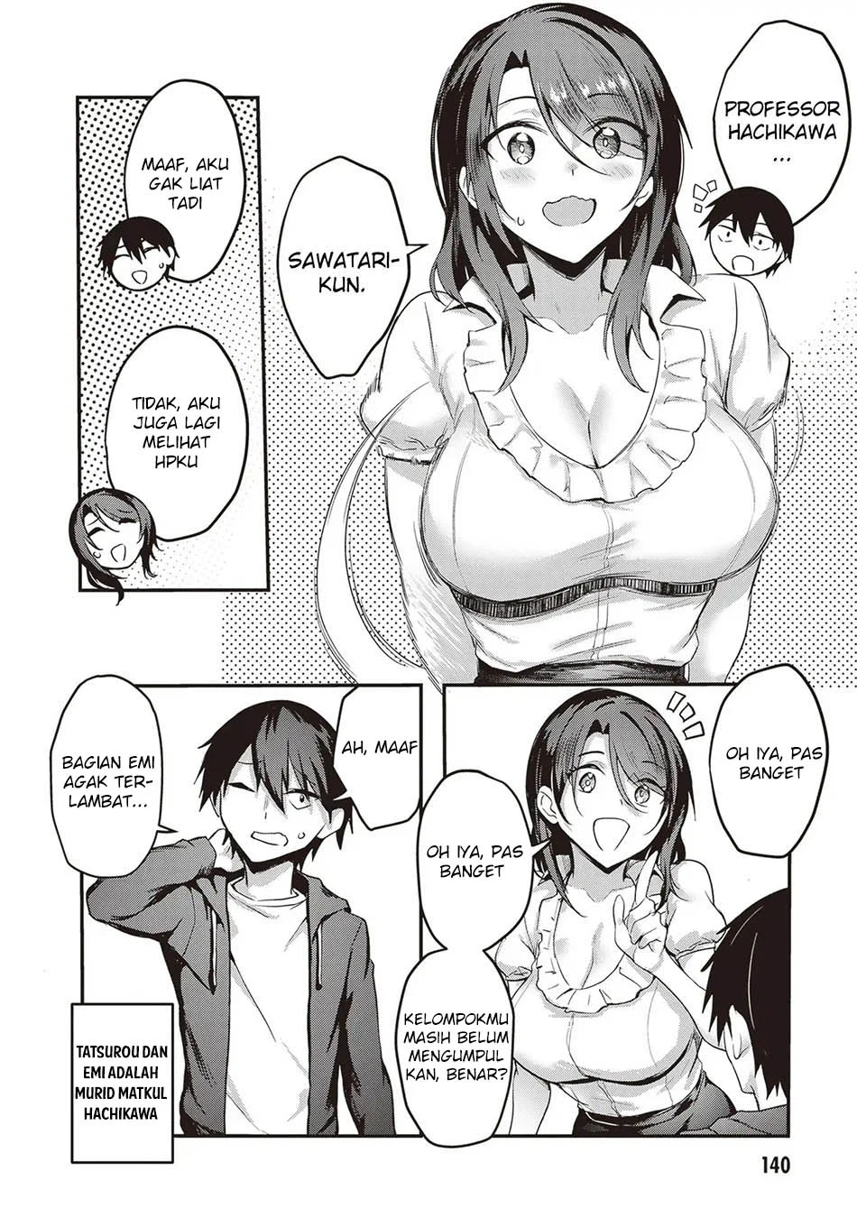 Otona wo Shiritai Onna Tomodachi Chapter 6 - halaman 8