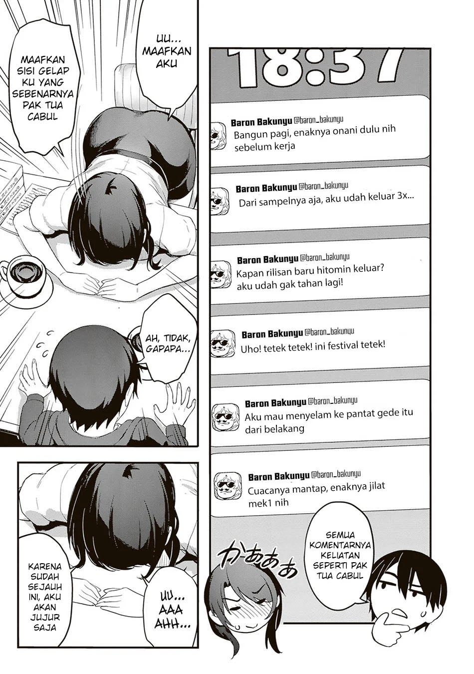 Otona wo Shiritai Onna Tomodachi Chapter 7 - halaman 12