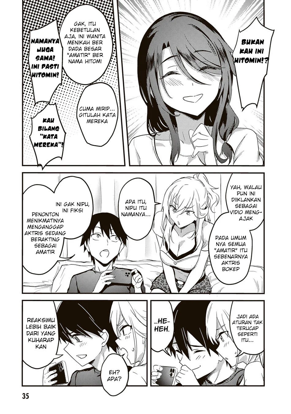 Otona wo Shiritai Onna Tomodachi Chapter 8 - halaman 14