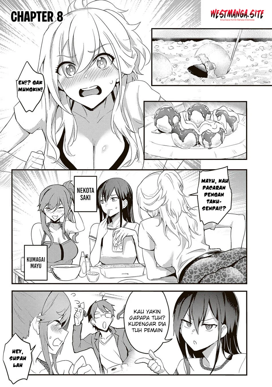 Otona wo Shiritai Onna Tomodachi Chapter 8 - halaman 3