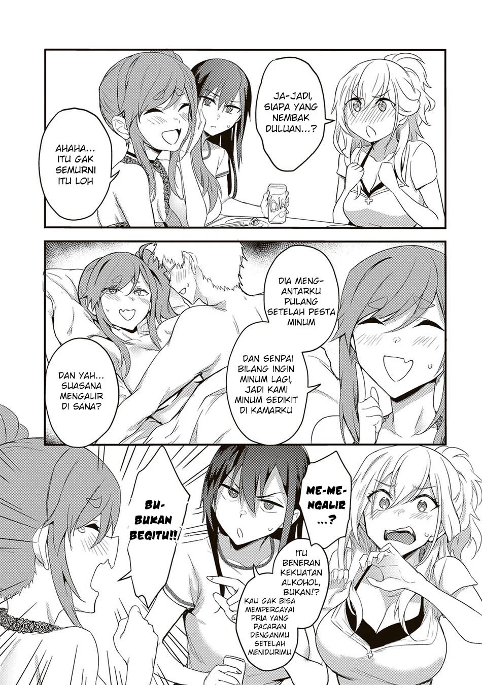 Otona wo Shiritai Onna Tomodachi Chapter 8 - halaman 4