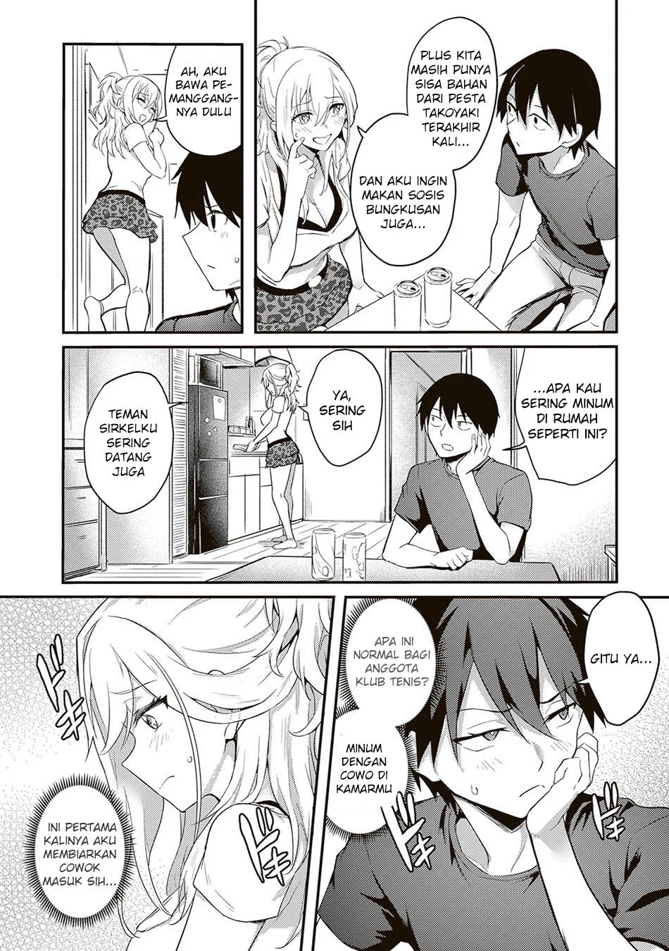 Otona wo Shiritai Onna Tomodachi Chapter 8 - halaman 9