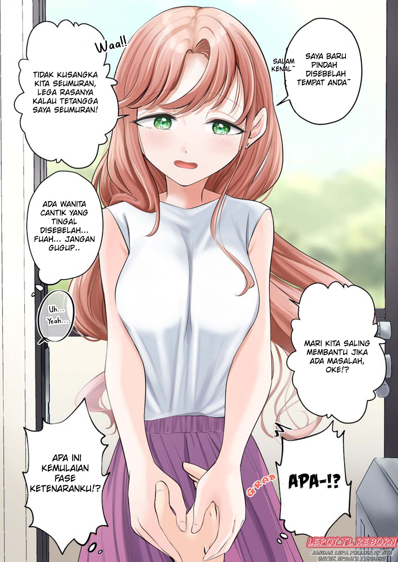 Otonari no Otonari-san Chapter 1 - halaman 1