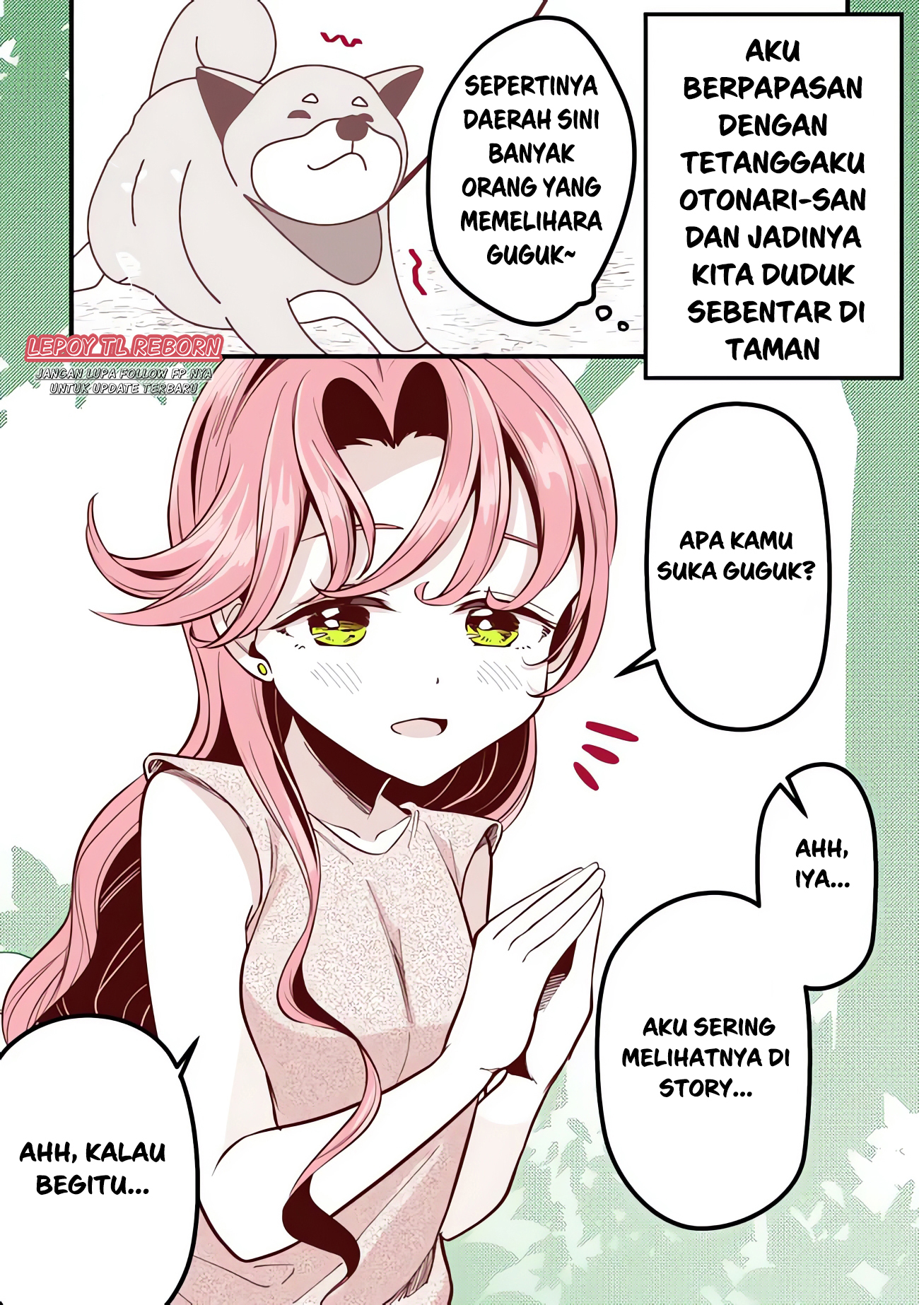 Otonari no Otonari-san Chapter 5 - halaman 1