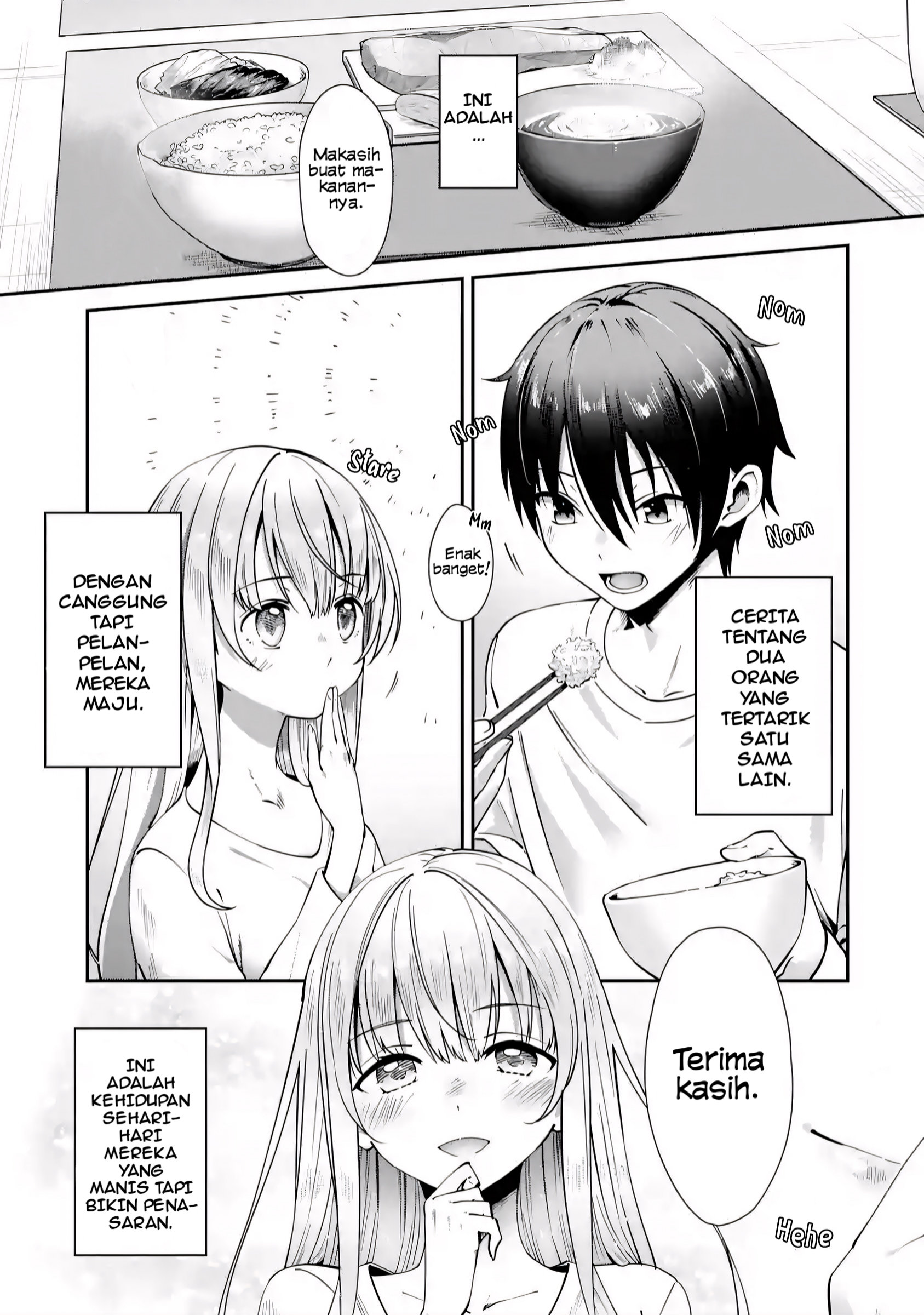 Otonari no Tenshi-sama ni Itsunomanika Dame Ningen ni Sareteita Ken: After the Rain Chapter 1 - halaman 1
