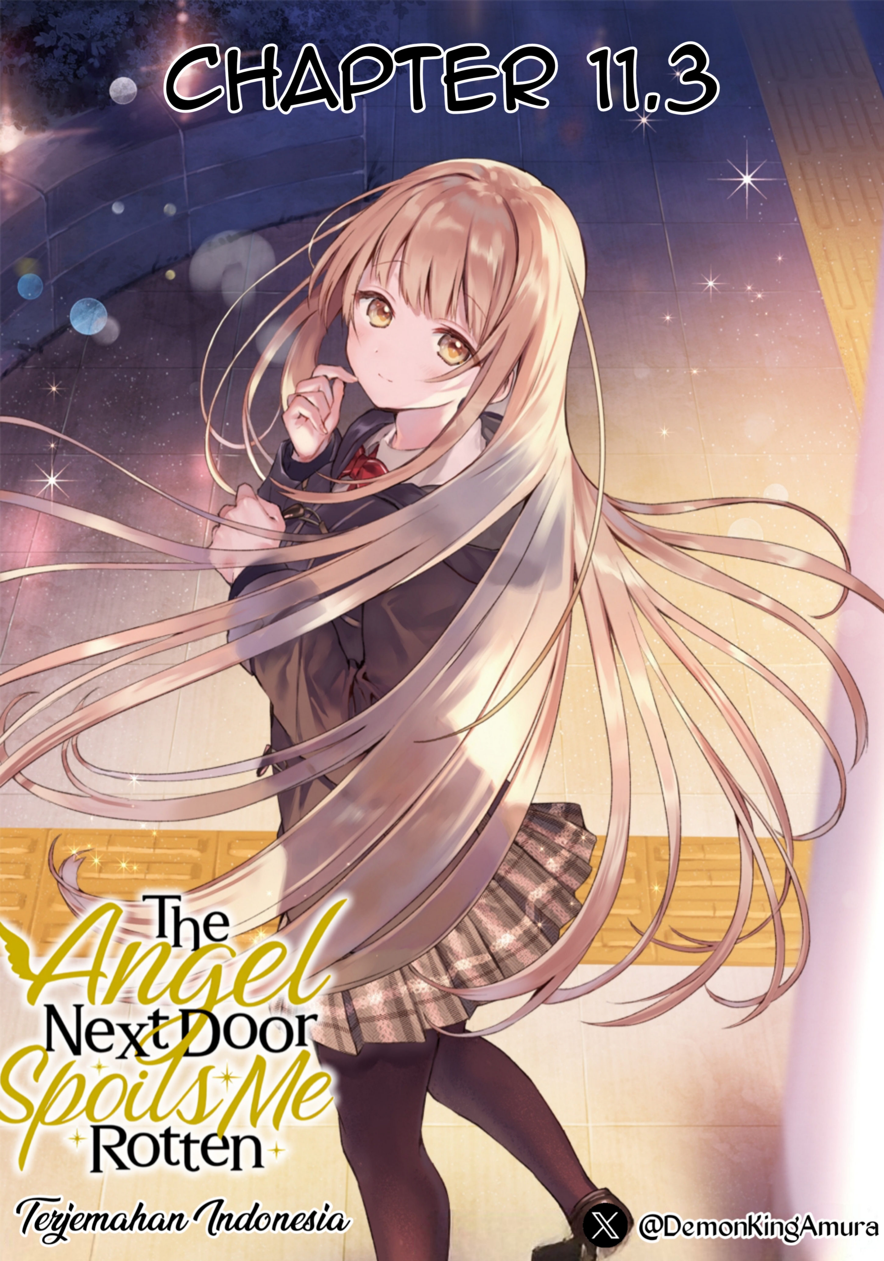 Otonari no Tenshi-sama ni Itsunomanika Dame Ningen ni Sareteita Ken Chapter 11.3 - halaman 1