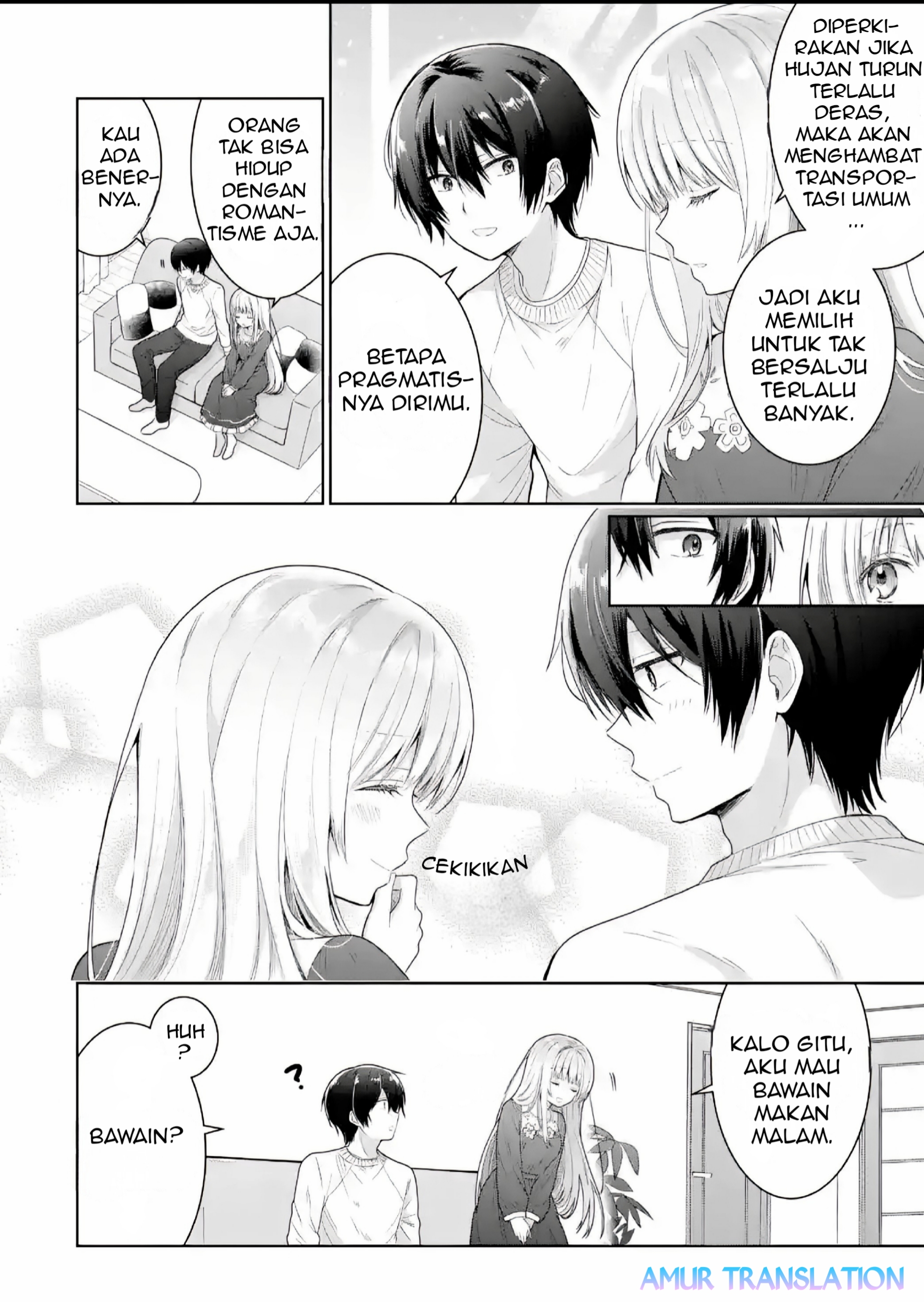 Otonari no Tenshi-sama ni Itsunomanika Dame Ningen ni Sareteita Ken Chapter 11.3 - halaman 3