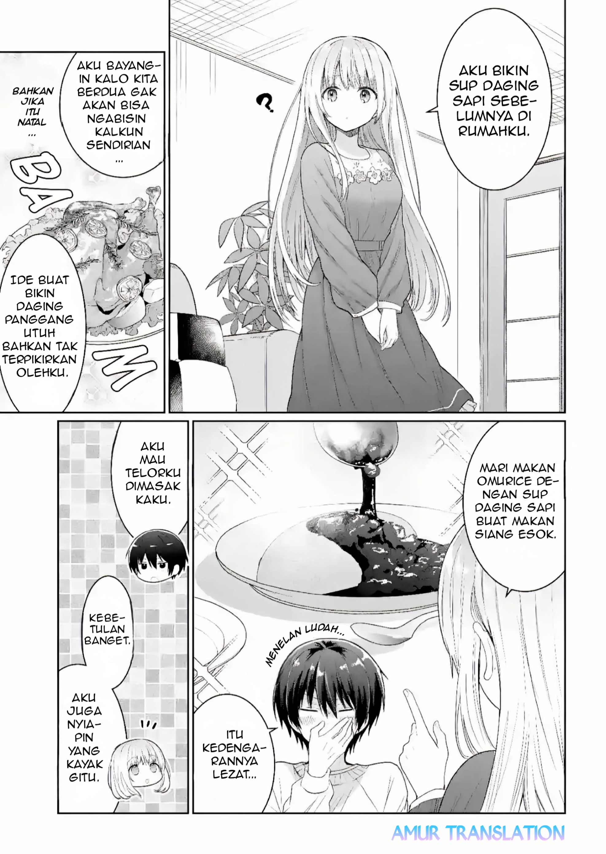Otonari no Tenshi-sama ni Itsunomanika Dame Ningen ni Sareteita Ken Chapter 11.3 - halaman 4