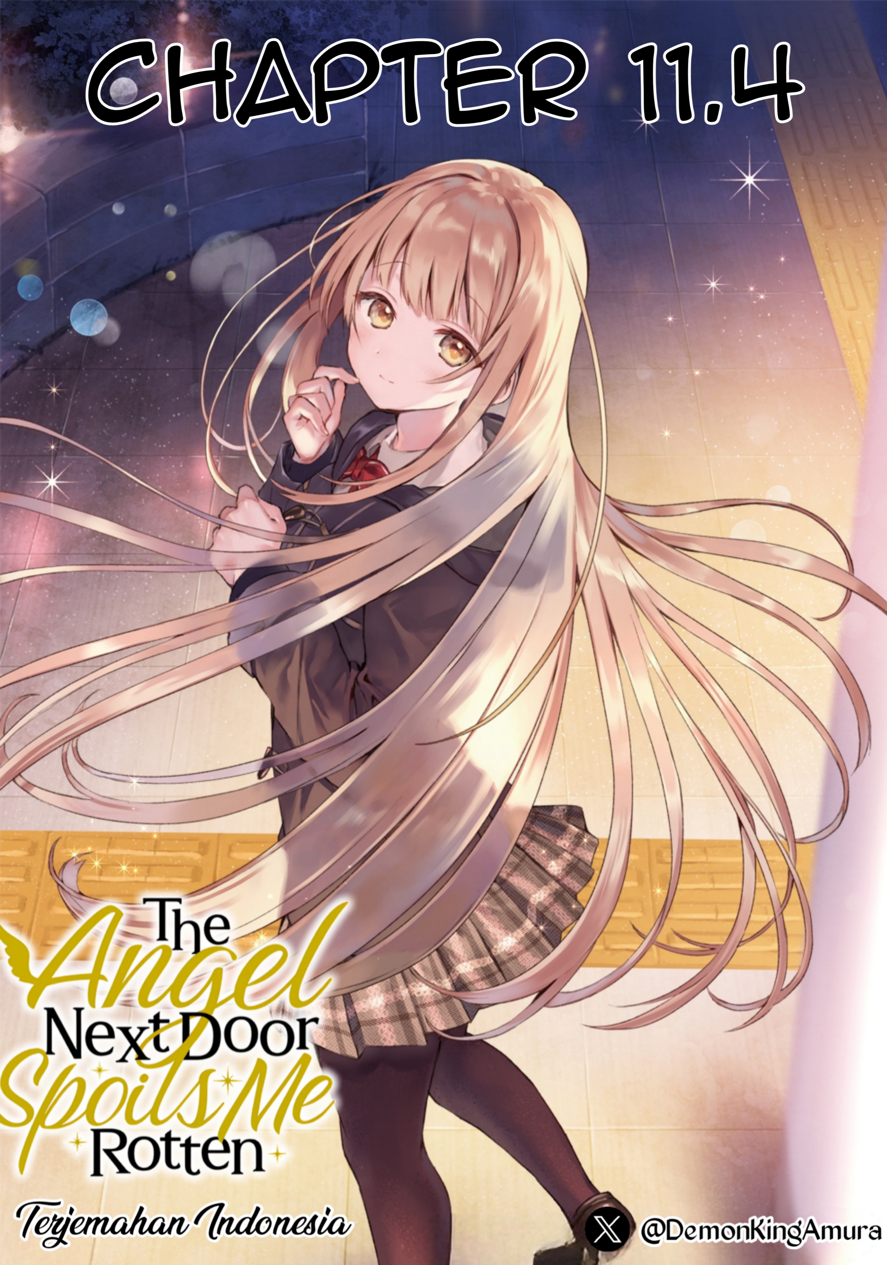 Otonari no Tenshi-sama ni Itsunomanika Dame Ningen ni Sareteita Ken Chapter 11.4 - halaman 1