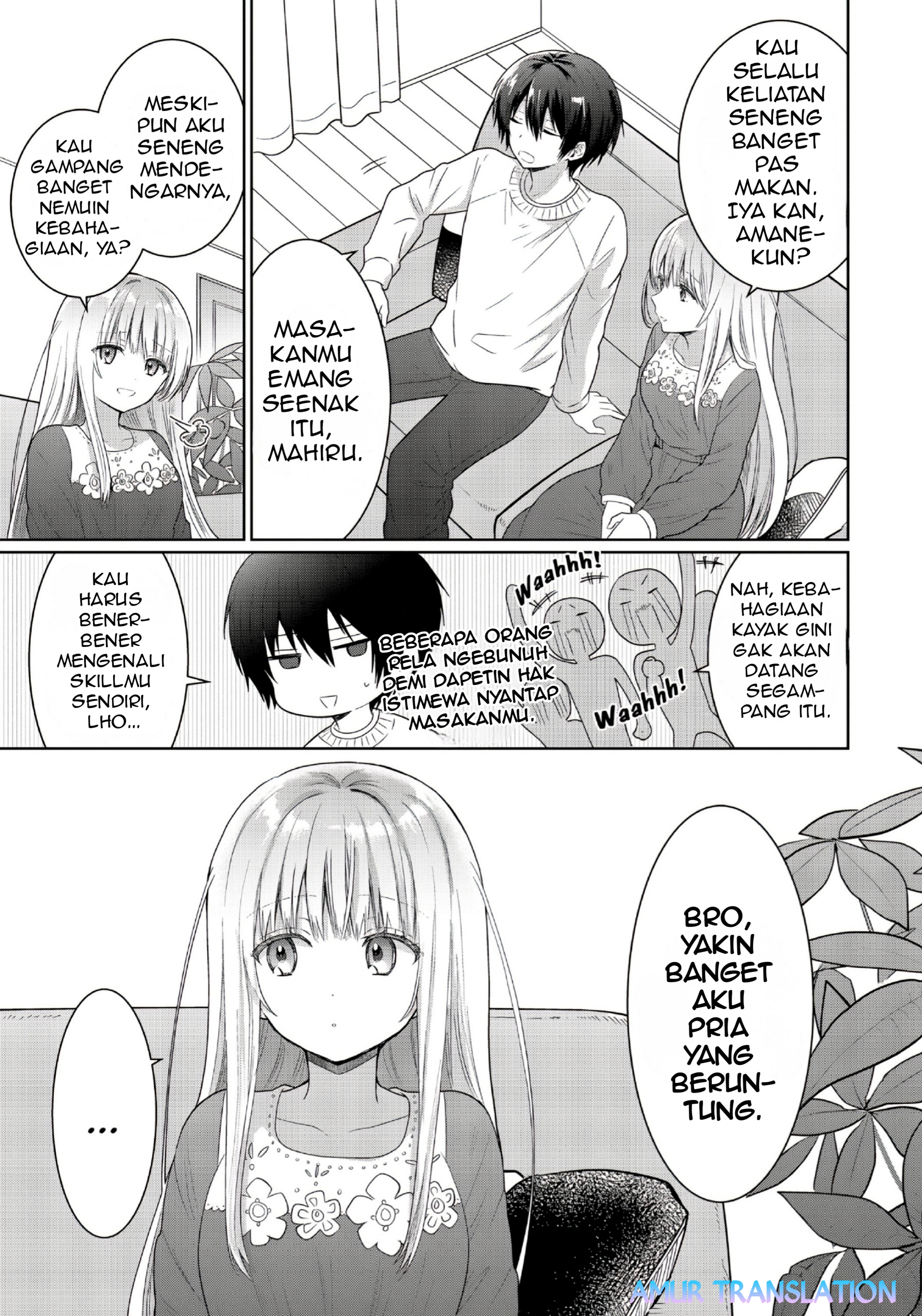 Otonari no Tenshi-sama ni Itsunomanika Dame Ningen ni Sareteita Ken Chapter 11.4 - halaman 2