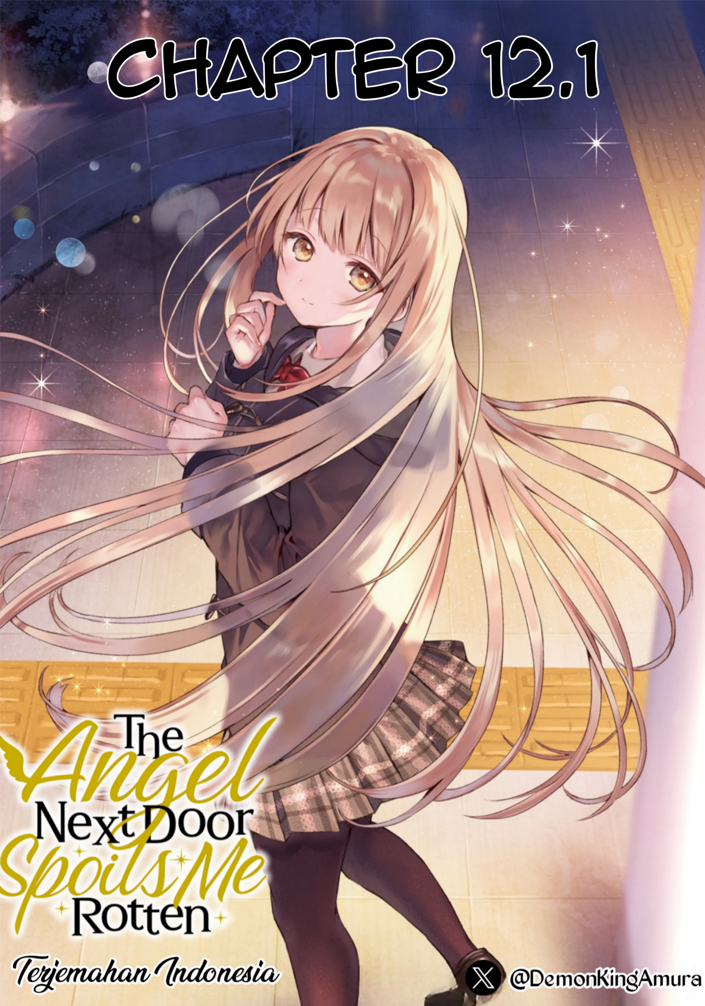 Otonari no Tenshi-sama ni Itsunomanika Dame Ningen ni Sareteita Ken Chapter 12.1 - halaman 1