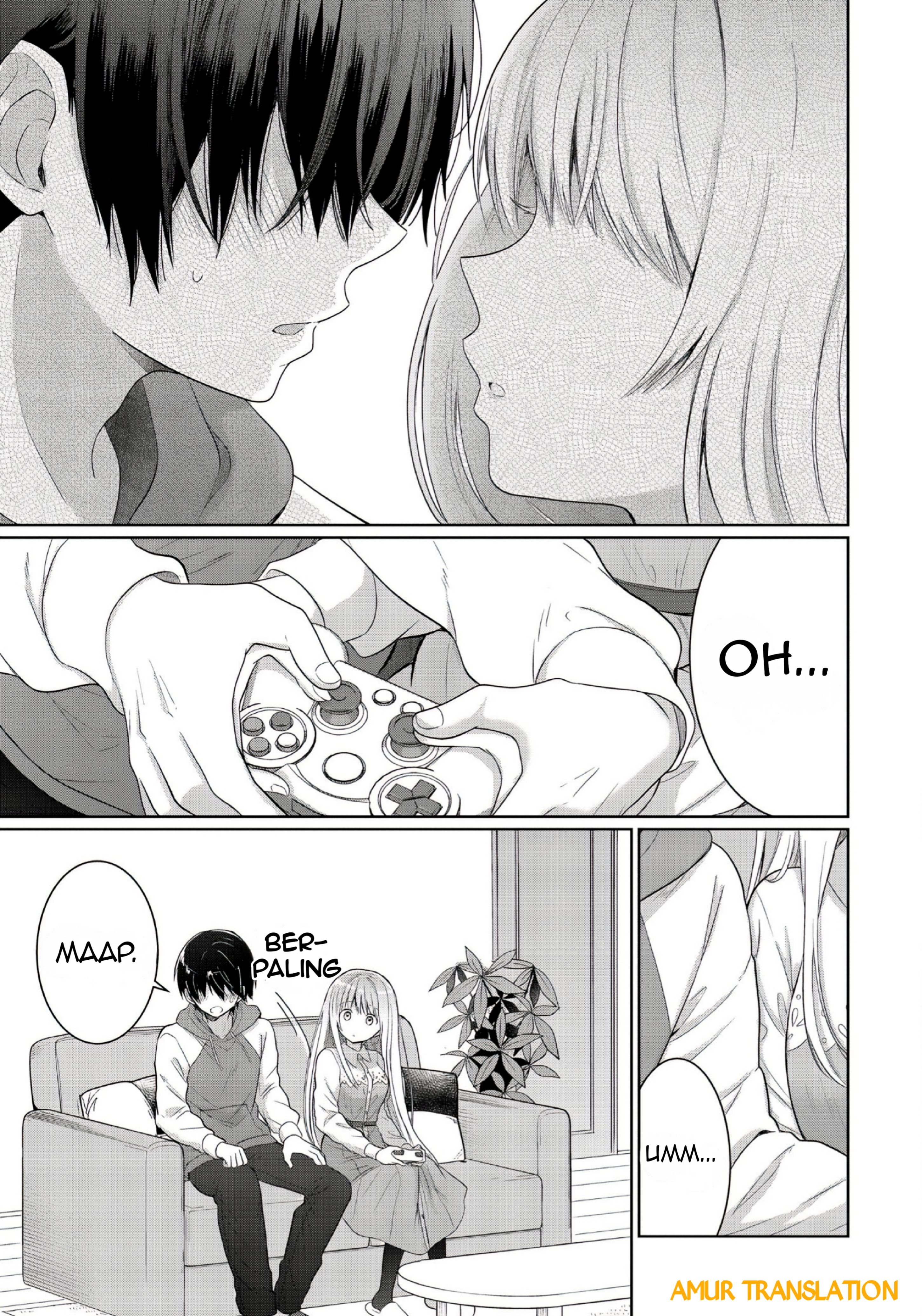 Otonari no Tenshi-sama ni Itsunomanika Dame Ningen ni Sareteita Ken Chapter 12.1 - halaman 10