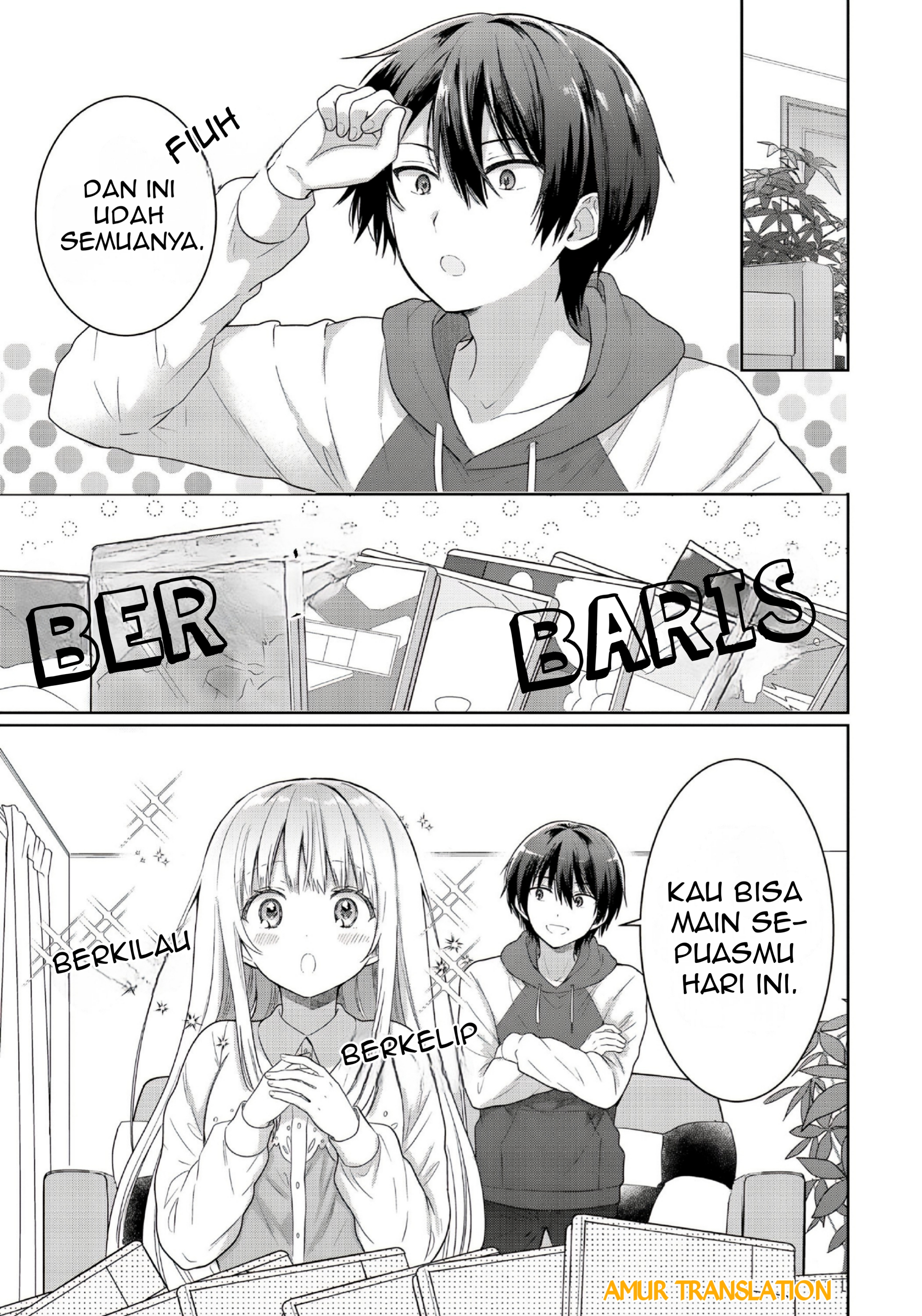 Otonari no Tenshi-sama ni Itsunomanika Dame Ningen ni Sareteita Ken Chapter 12.1 - halaman 4