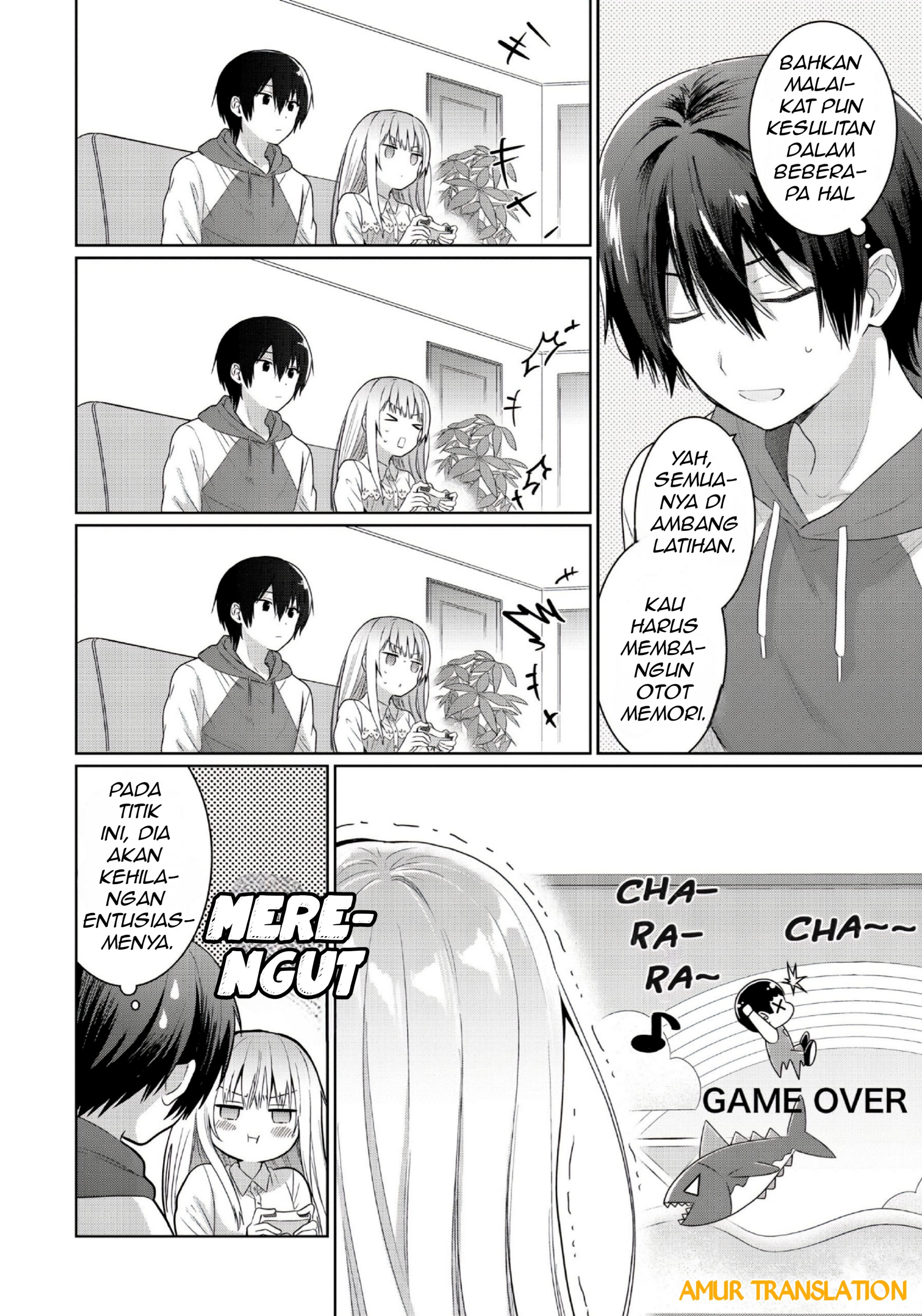 Otonari no Tenshi-sama ni Itsunomanika Dame Ningen ni Sareteita Ken Chapter 12.1 - halaman 7