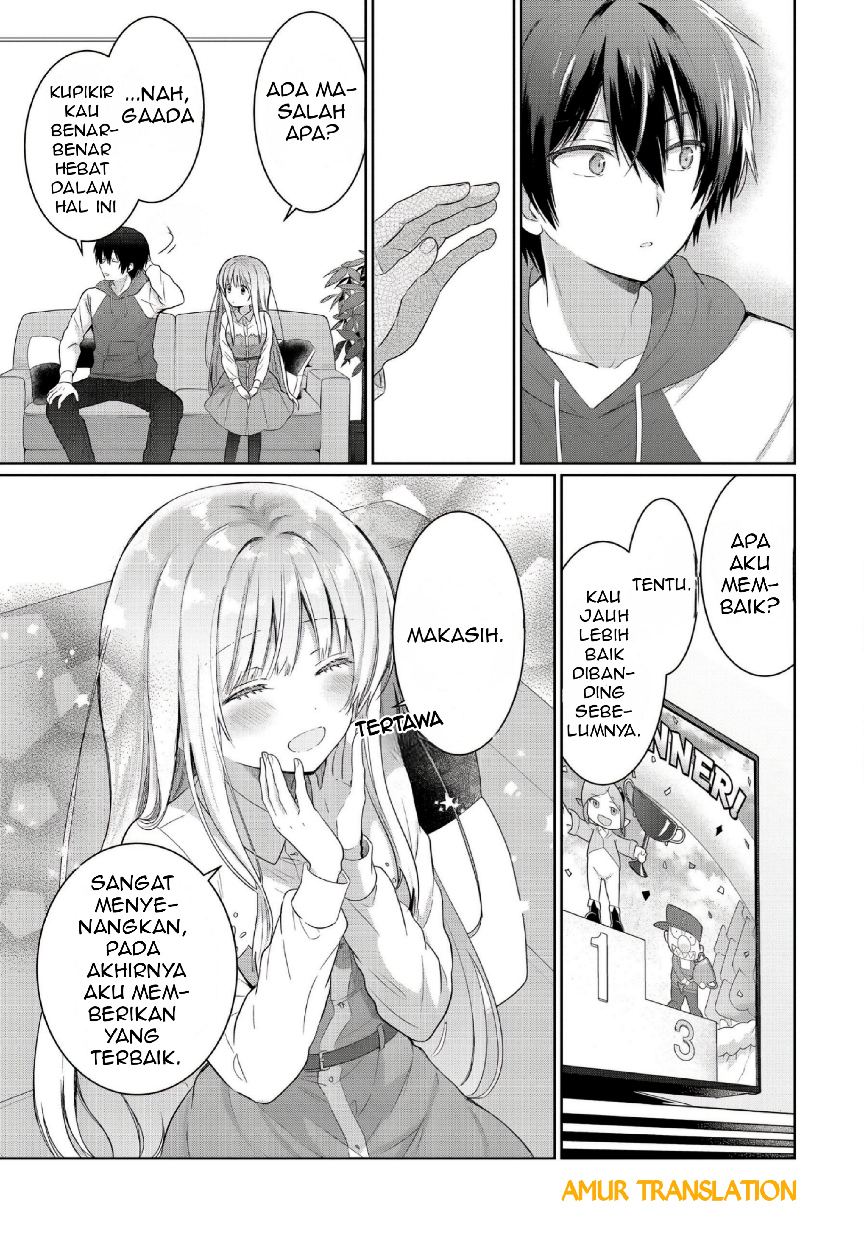 Otonari no Tenshi-sama ni Itsunomanika Dame Ningen ni Sareteita Ken Chapter 12.2 - halaman 10