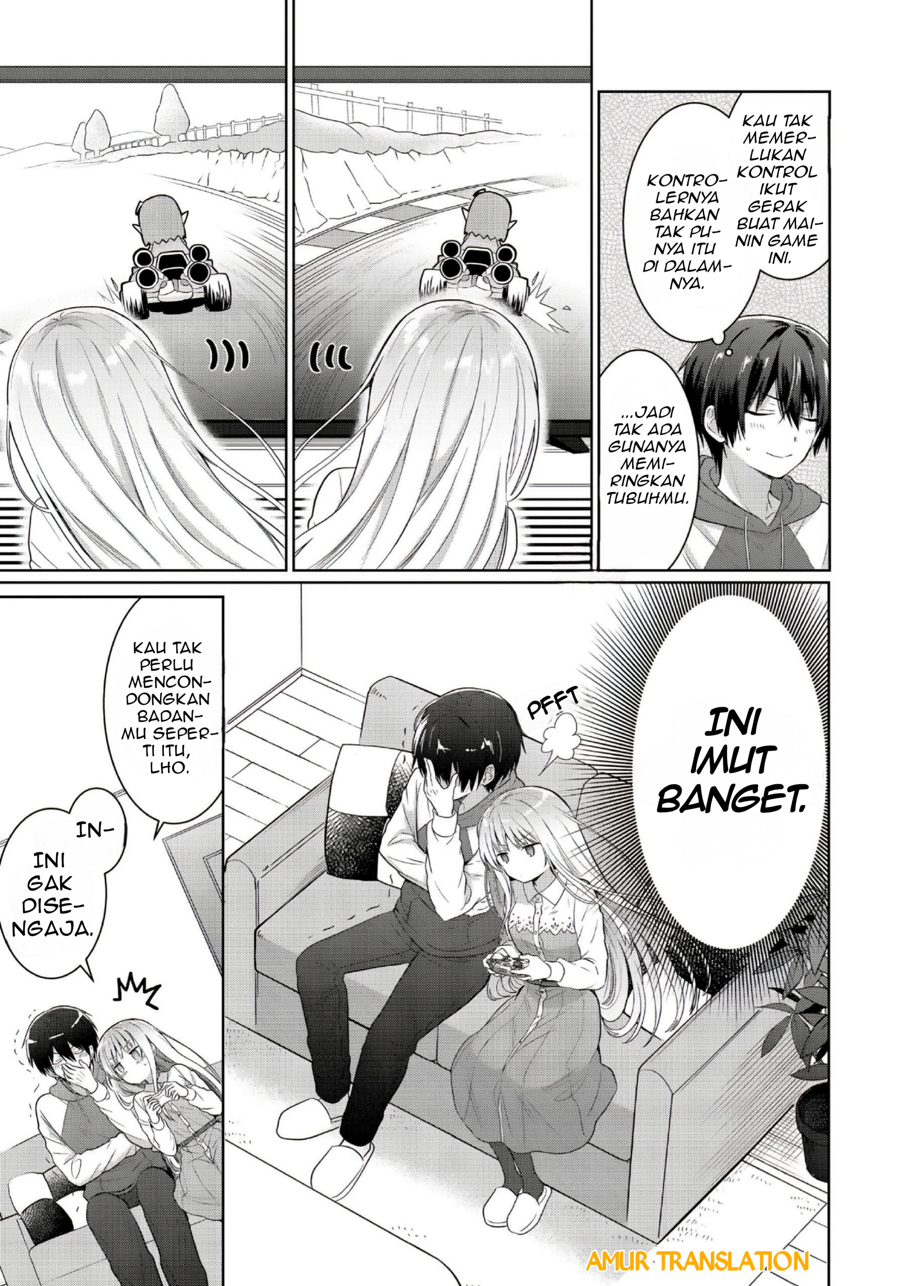 Otonari no Tenshi-sama ni Itsunomanika Dame Ningen ni Sareteita Ken Chapter 12.2 - halaman 4