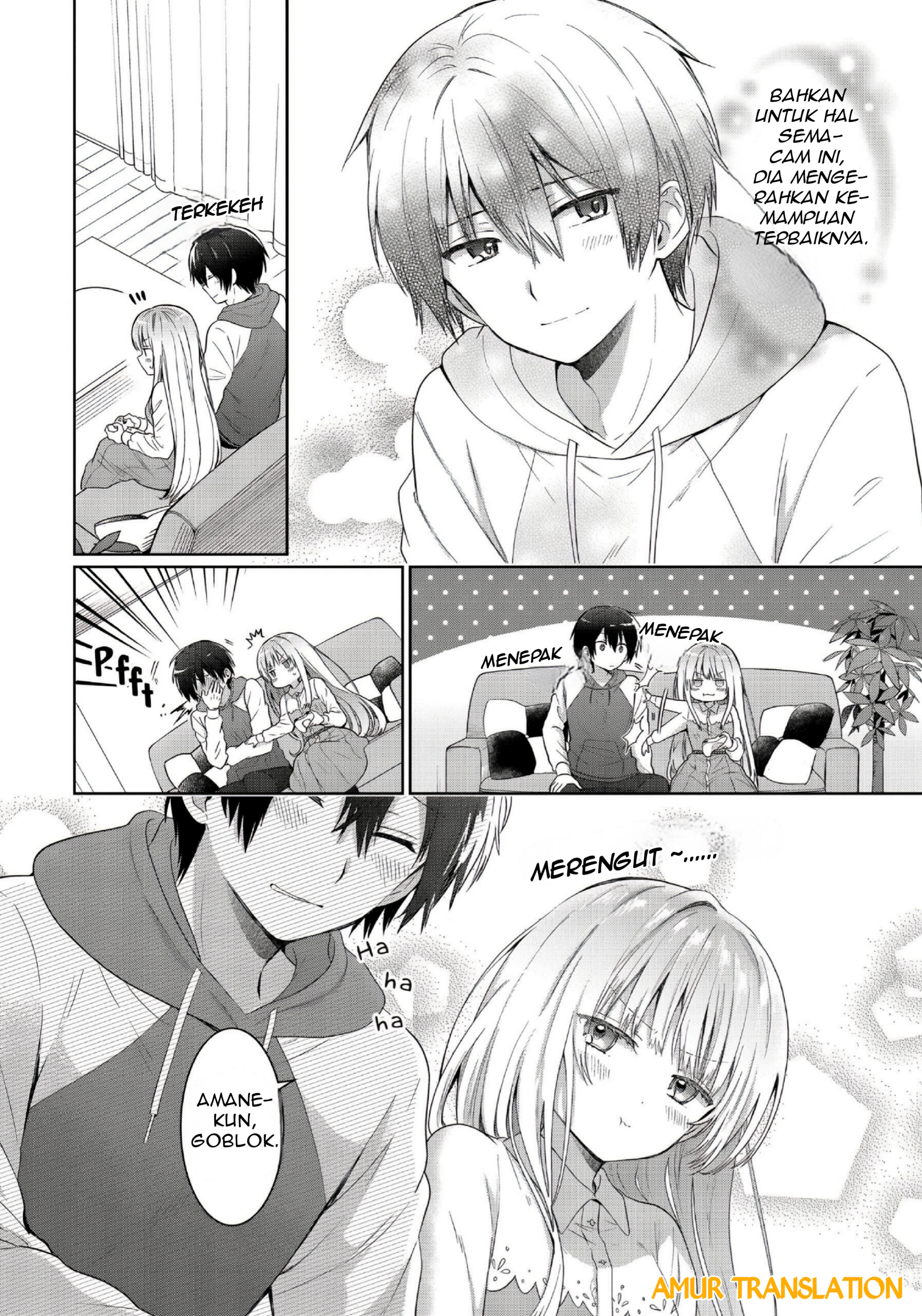 Otonari no Tenshi-sama ni Itsunomanika Dame Ningen ni Sareteita Ken Chapter 12.2 - halaman 7