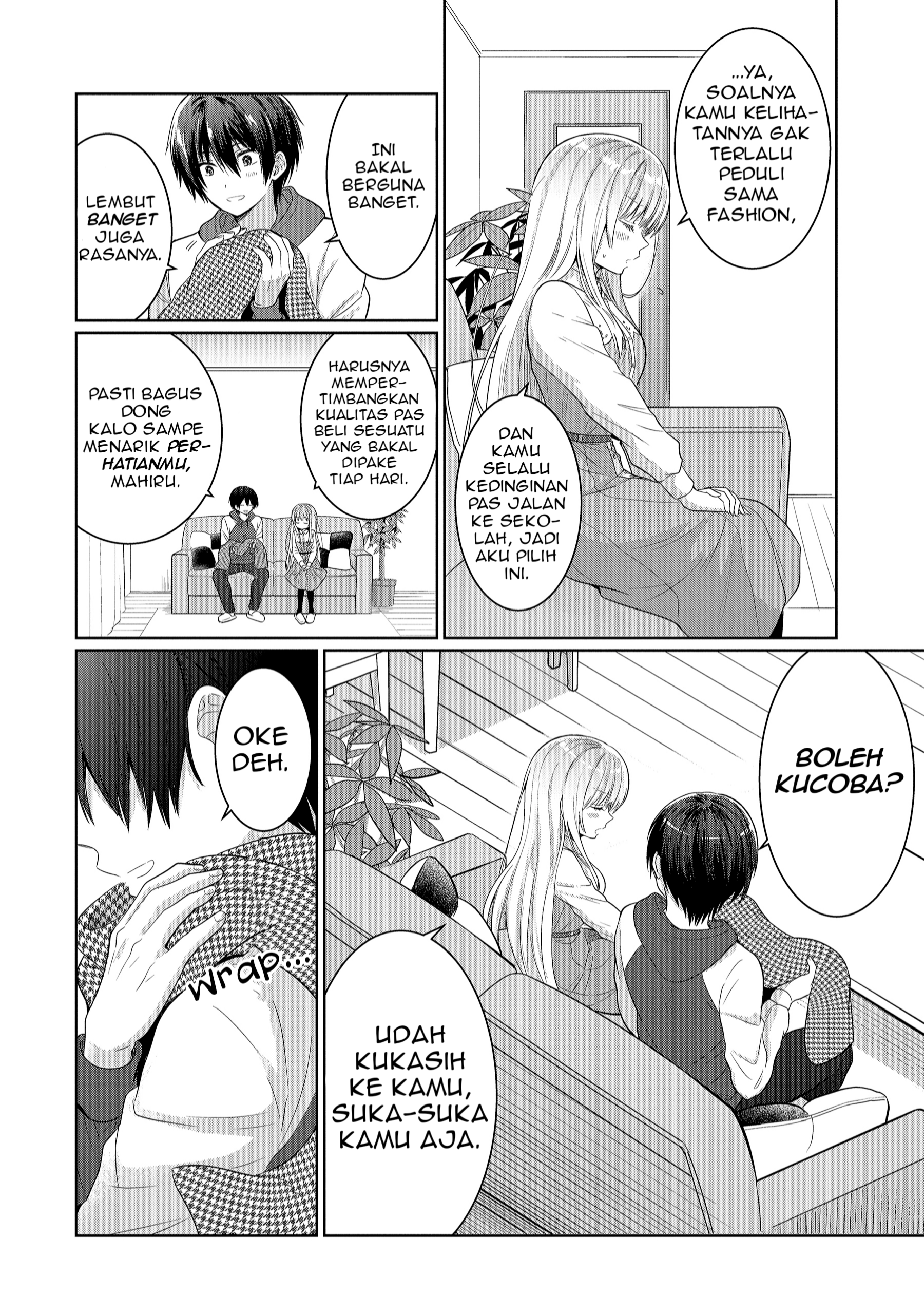 Otonari no Tenshi-sama ni Itsunomanika Dame Ningen ni Sareteita Ken Chapter 12.3 - halaman 10