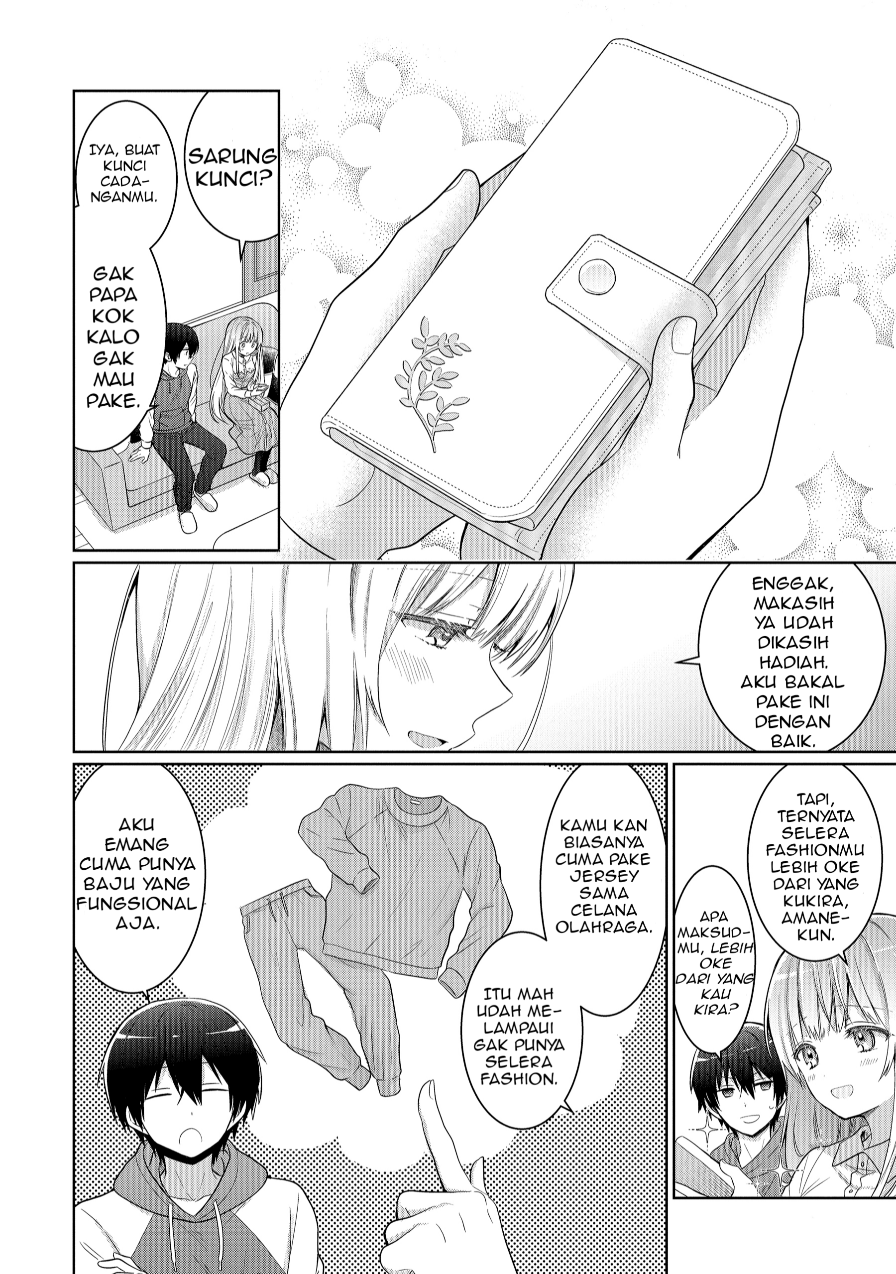 Otonari no Tenshi-sama ni Itsunomanika Dame Ningen ni Sareteita Ken Chapter 12.3 - halaman 2