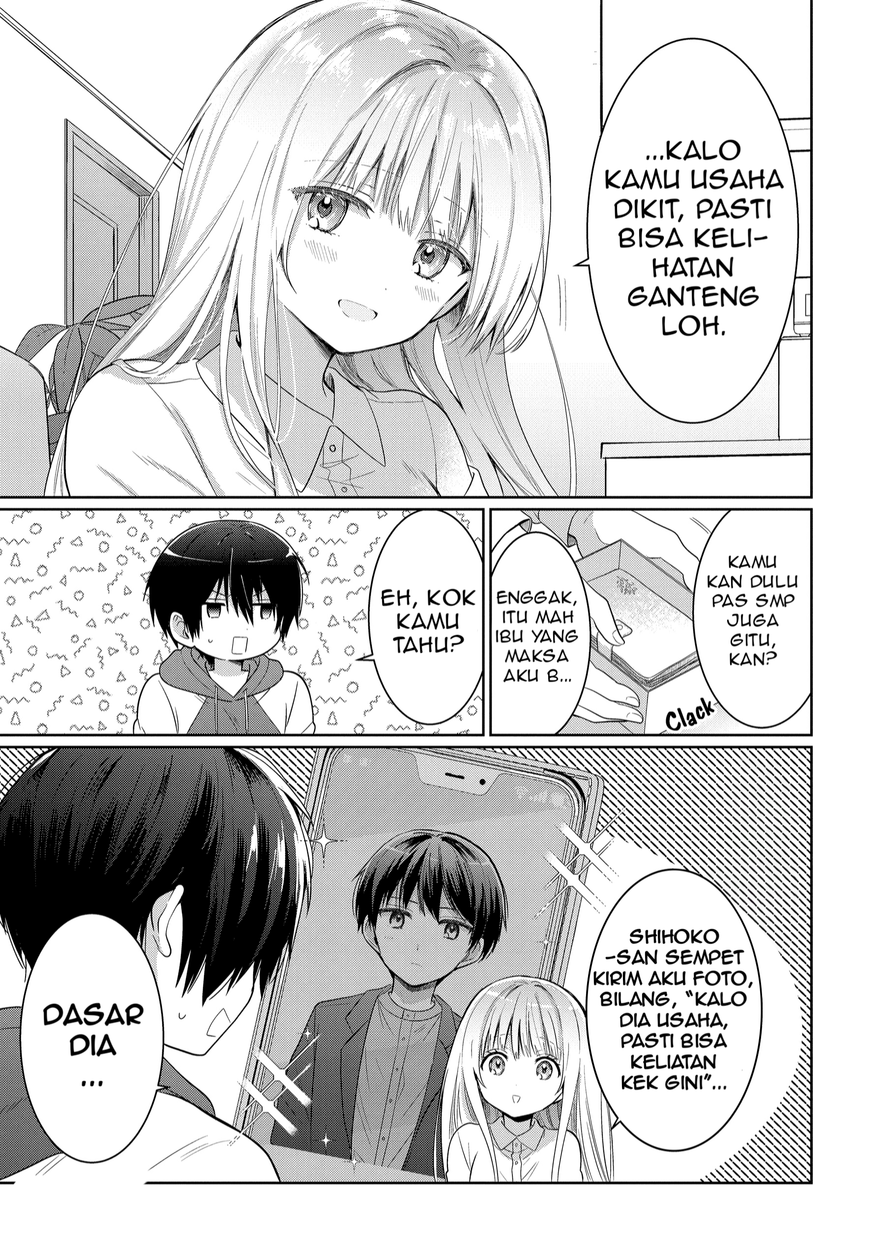 Otonari no Tenshi-sama ni Itsunomanika Dame Ningen ni Sareteita Ken Chapter 12.3 - halaman 3