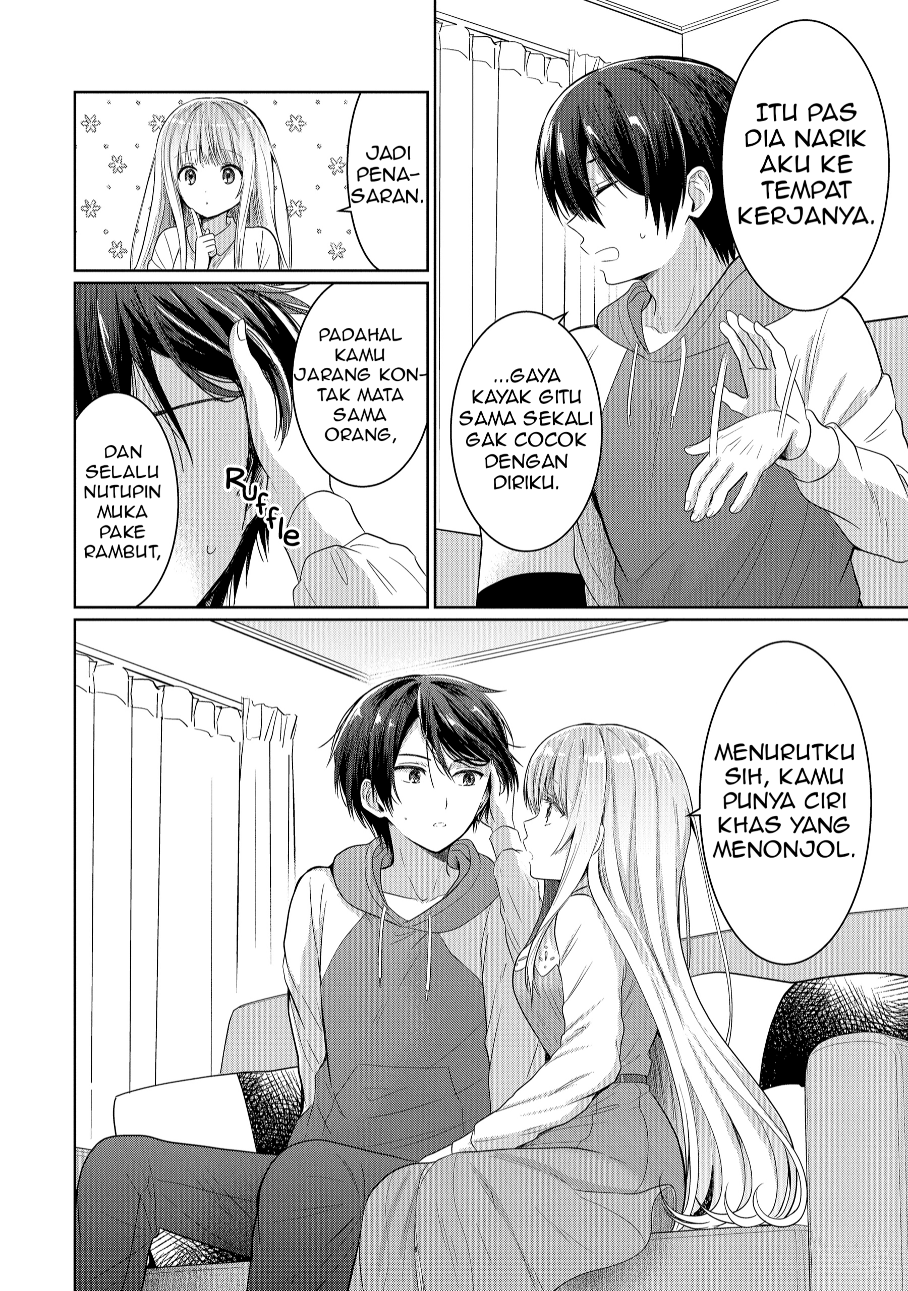 Otonari no Tenshi-sama ni Itsunomanika Dame Ningen ni Sareteita Ken Chapter 12.3 - halaman 4