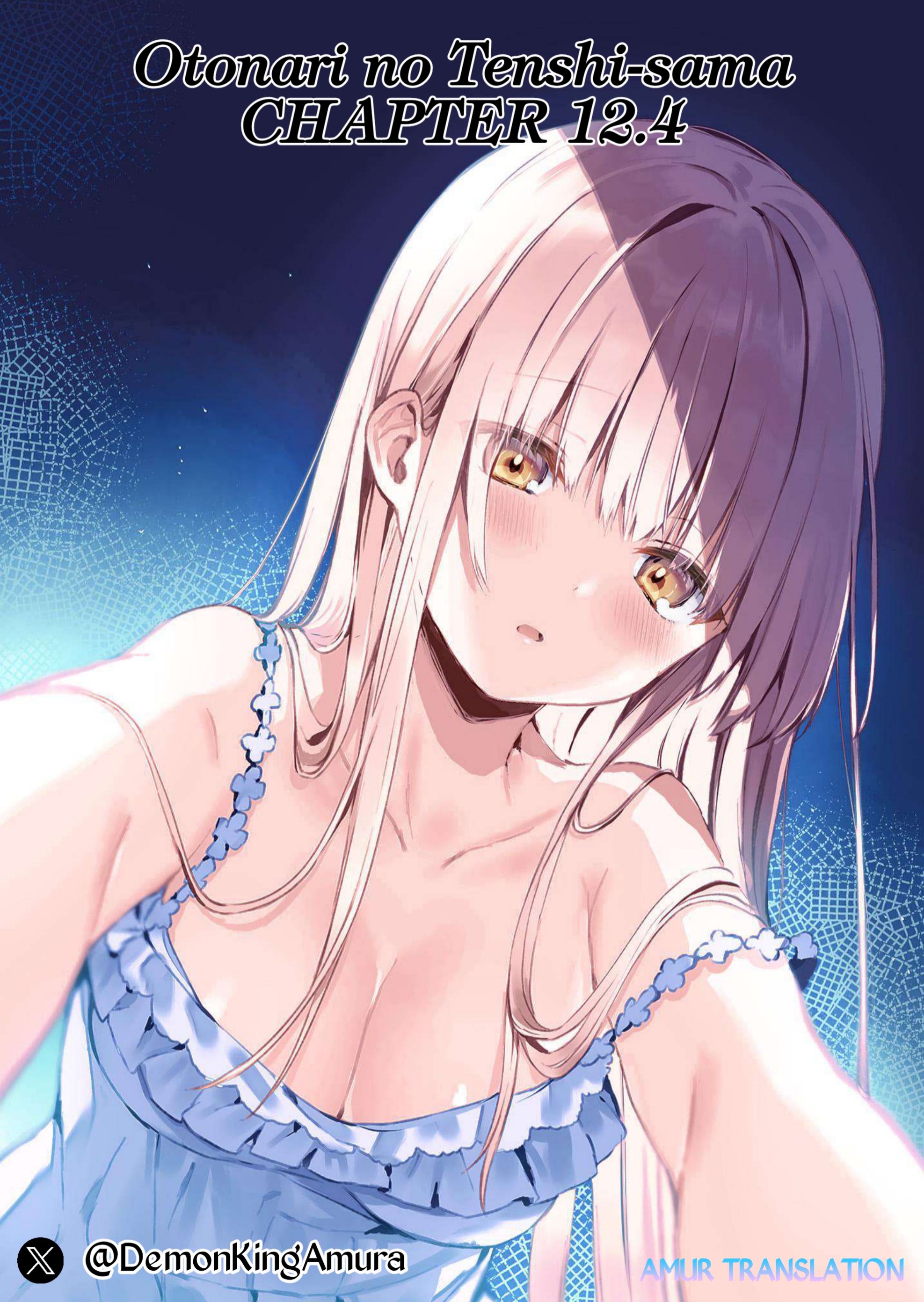 Otonari no Tenshi-sama ni Itsunomanika Dame Ningen ni Sareteita Ken Chapter 12.4 - halaman 1