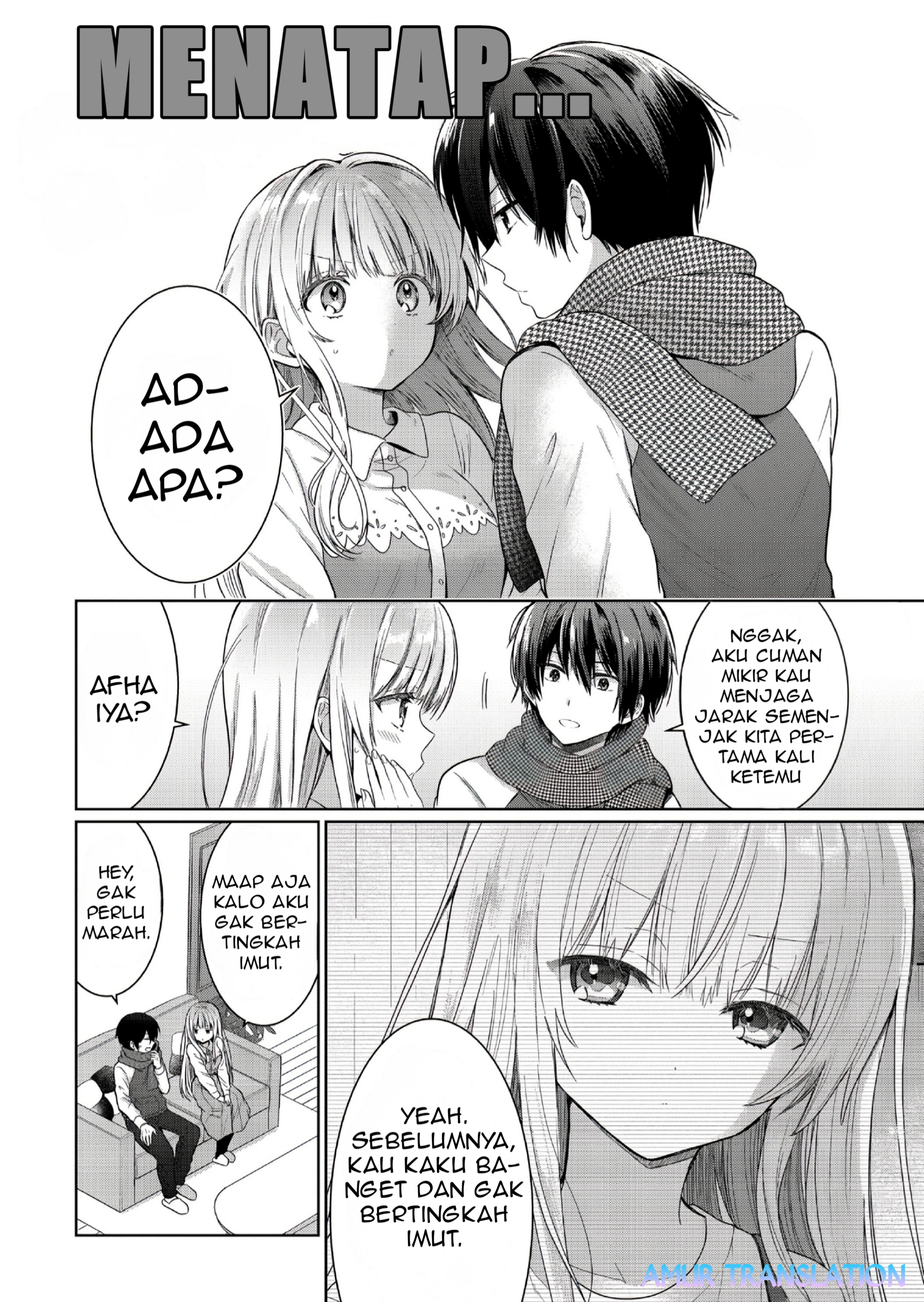 Otonari no Tenshi-sama ni Itsunomanika Dame Ningen ni Sareteita Ken Chapter 12.4 - halaman 2