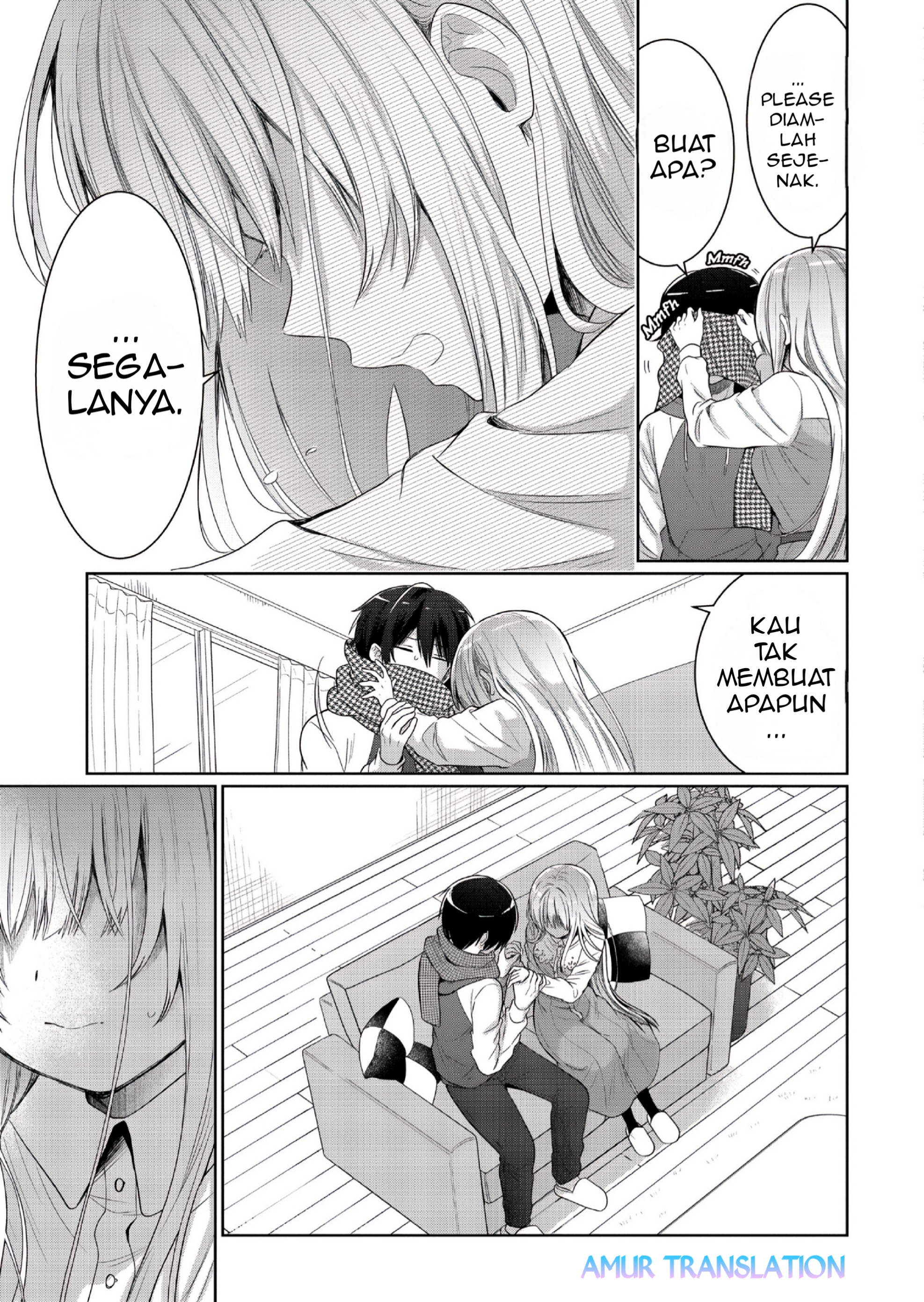 Otonari no Tenshi-sama ni Itsunomanika Dame Ningen ni Sareteita Ken Chapter 12.4 - halaman 5