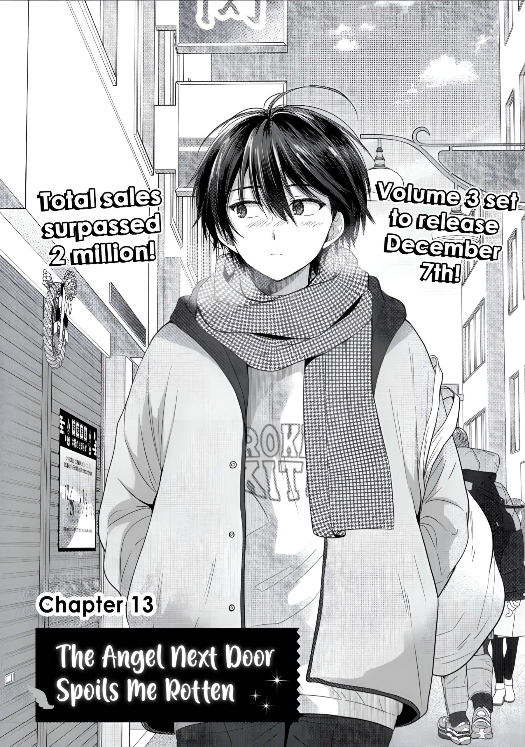 Otonari no Tenshi-sama ni Itsunomanika Dame Ningen ni Sareteita Ken Chapter 13.1 - halaman 1