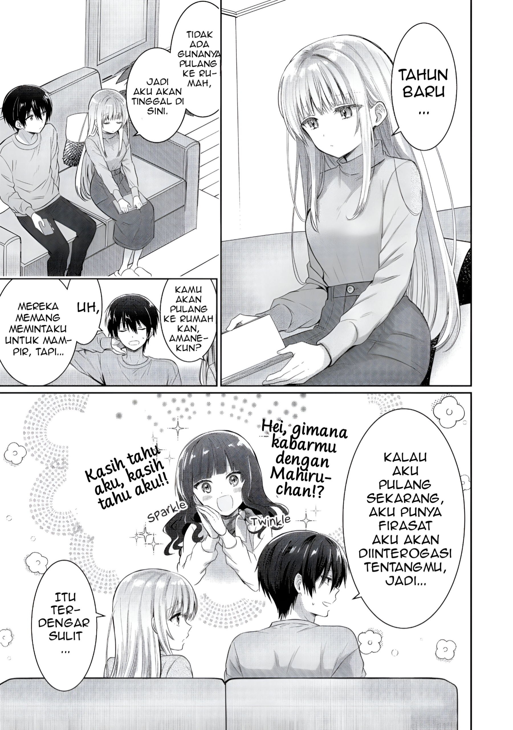 Otonari no Tenshi-sama ni Itsunomanika Dame Ningen ni Sareteita Ken Chapter 13.1 - halaman 3