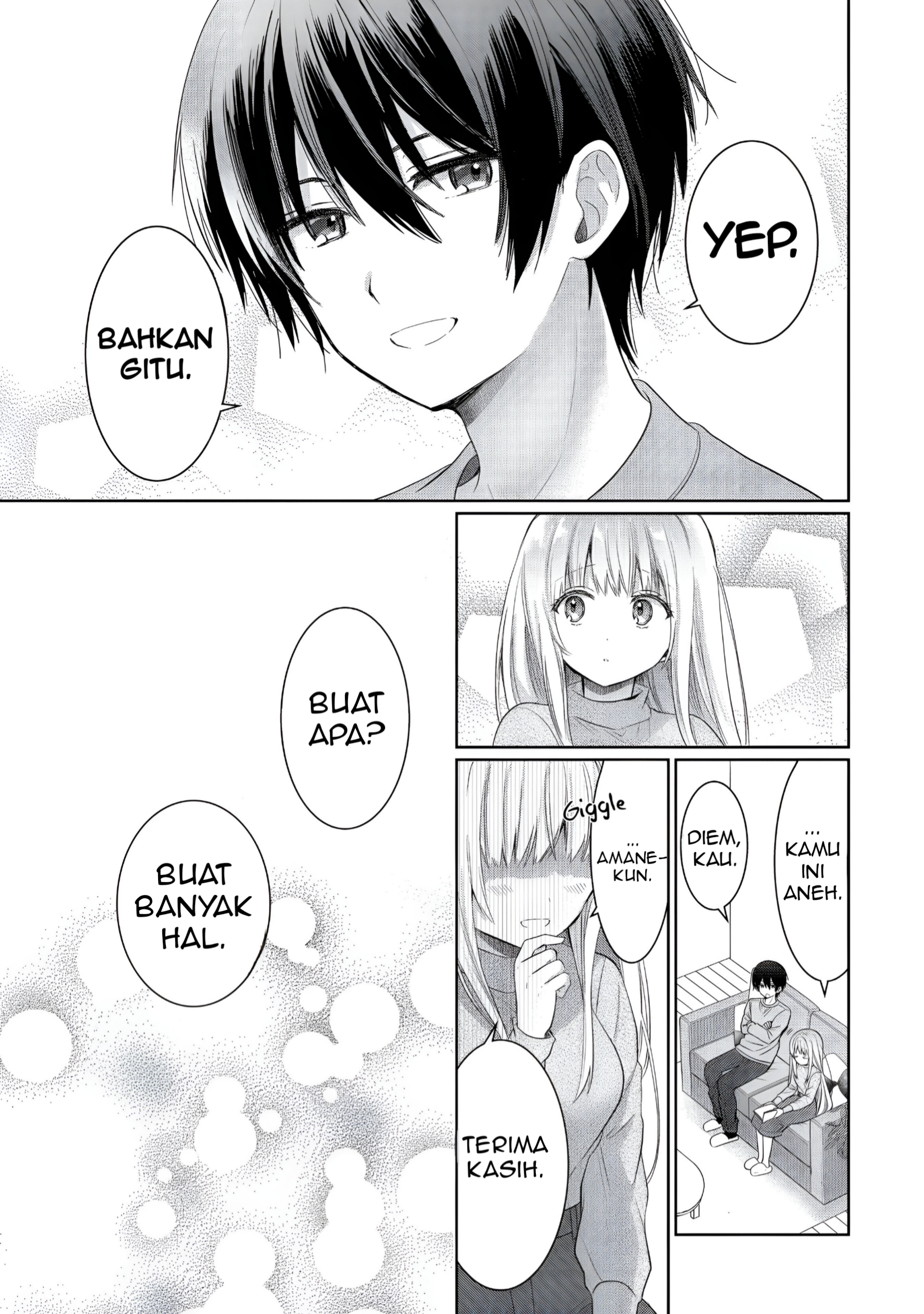 Otonari no Tenshi-sama ni Itsunomanika Dame Ningen ni Sareteita Ken Chapter 13.1 - halaman 7