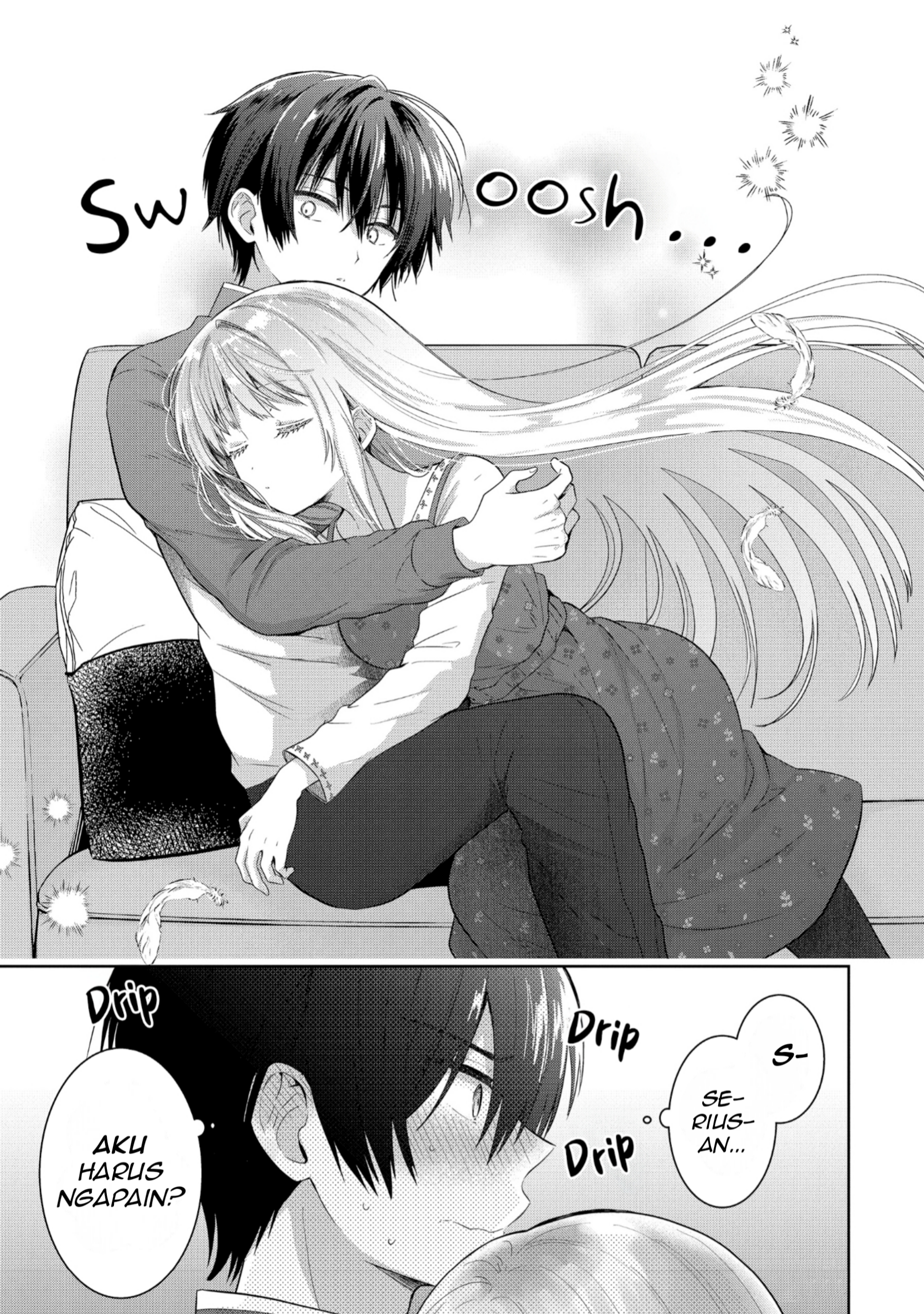 Otonari no Tenshi-sama ni Itsunomanika Dame Ningen ni Sareteita Ken Chapter 13.3 - halaman 1