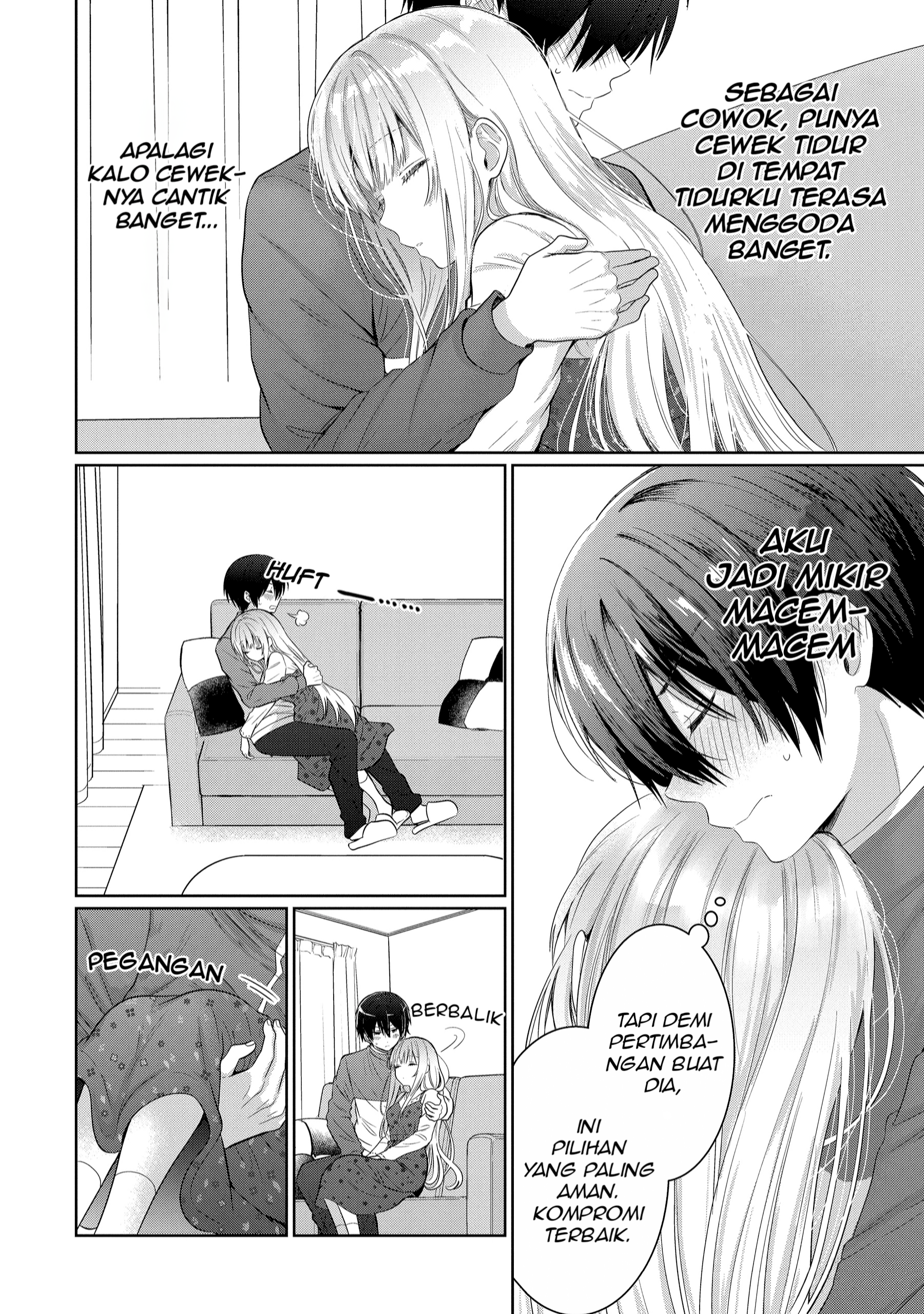 Otonari no Tenshi-sama ni Itsunomanika Dame Ningen ni Sareteita Ken Chapter 13.3 - halaman 4