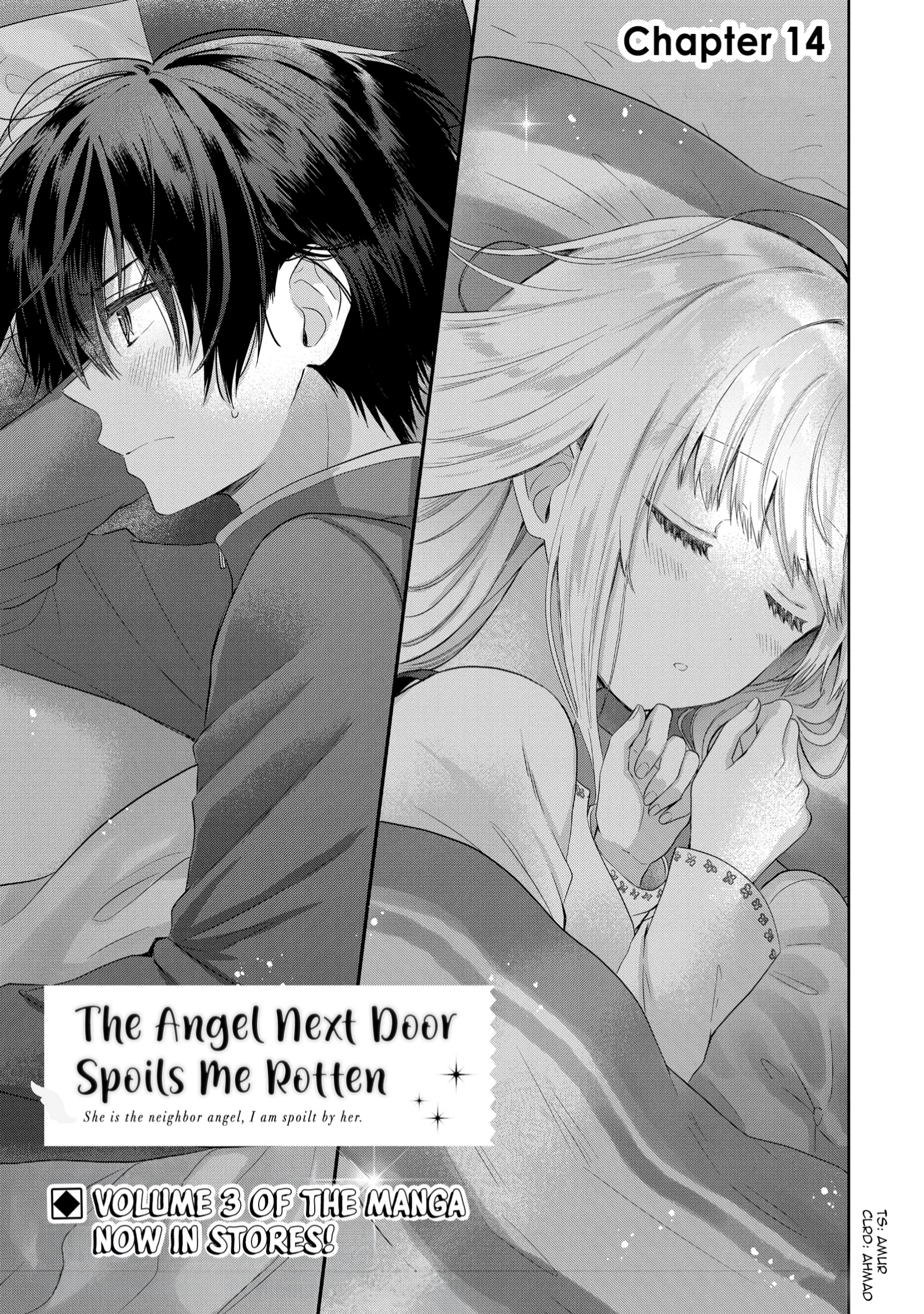 Otonari no Tenshi-sama ni Itsunomanika Dame Ningen ni Sareteita Ken Chapter 14.1 - halaman 1