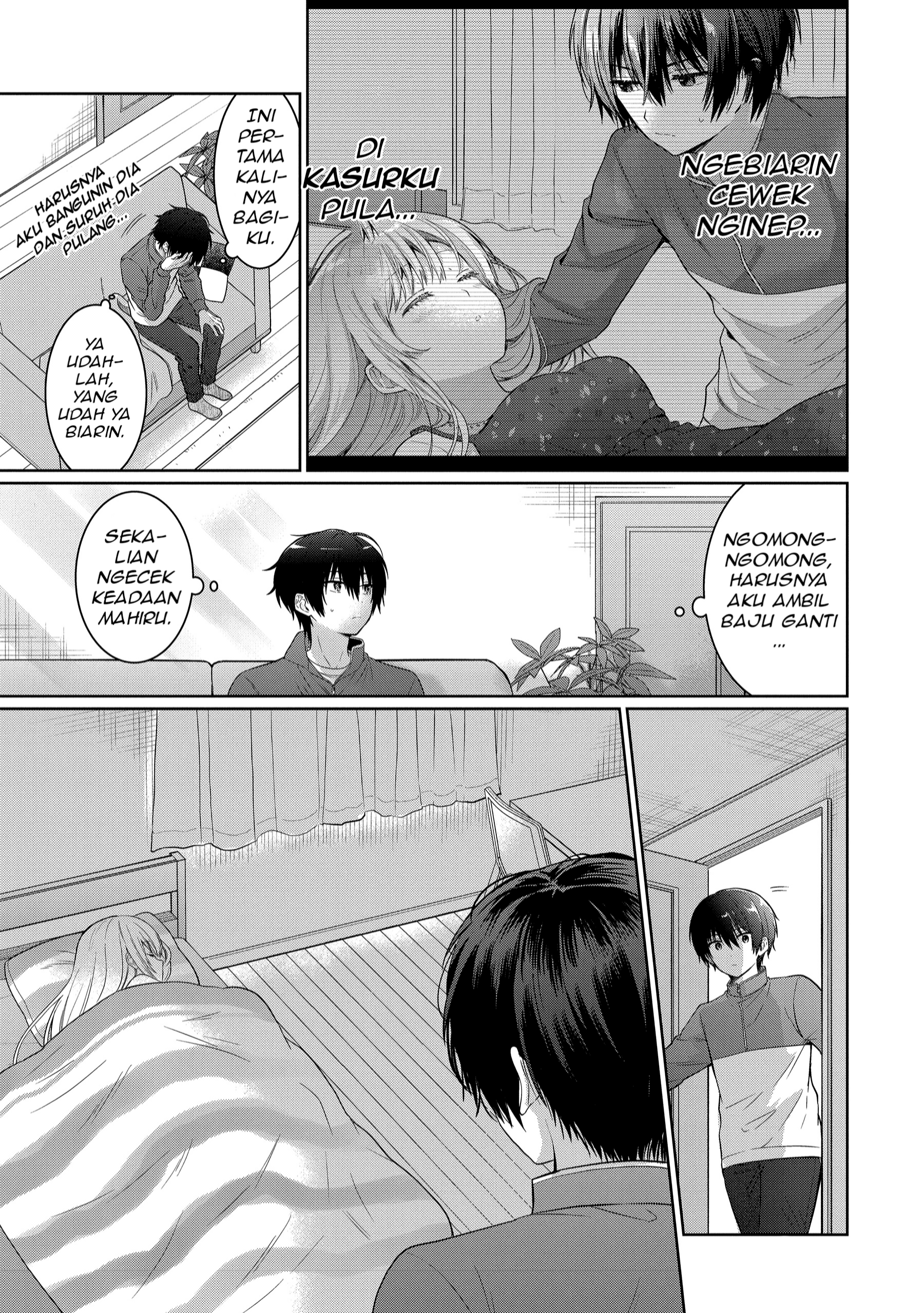 Otonari no Tenshi-sama ni Itsunomanika Dame Ningen ni Sareteita Ken Chapter 14.1 - halaman 3