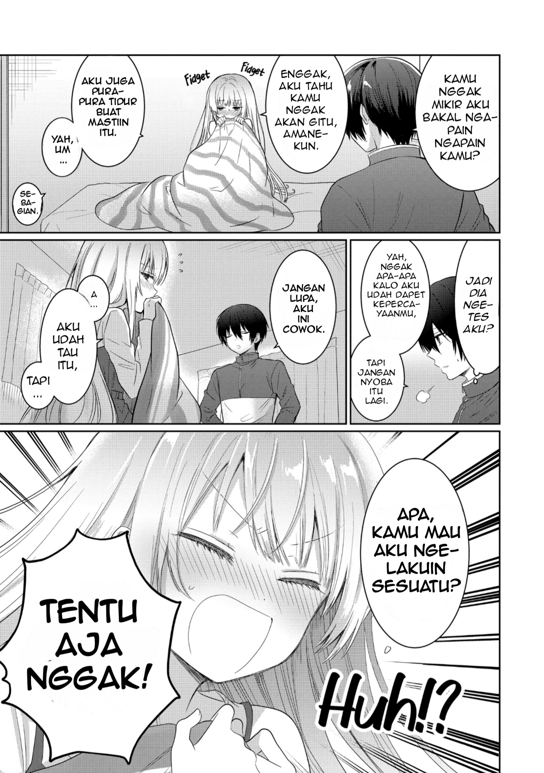 Otonari no Tenshi-sama ni Itsunomanika Dame Ningen ni Sareteita Ken Chapter 14.1 - halaman 9