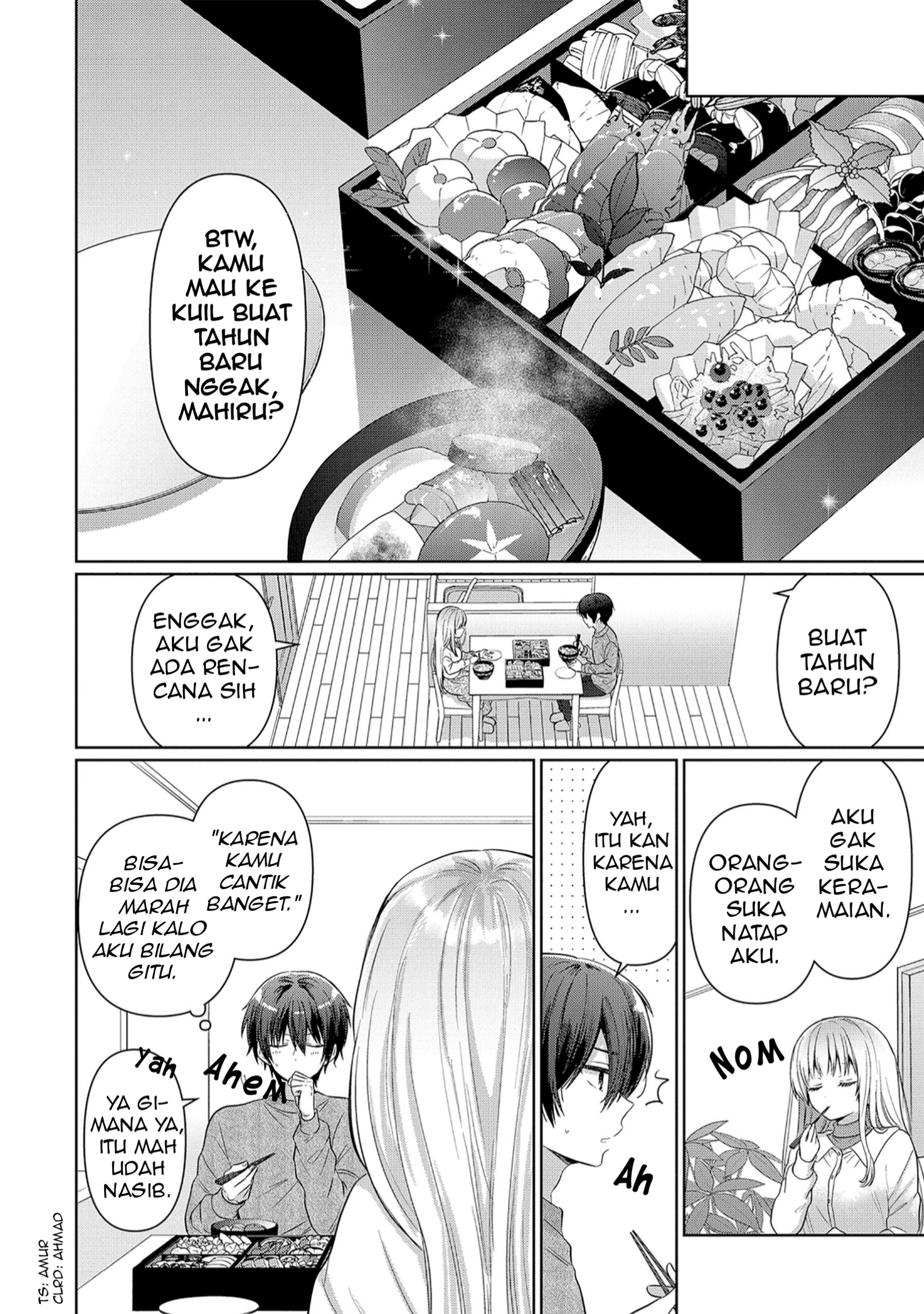 Otonari no Tenshi-sama ni Itsunomanika Dame Ningen ni Sareteita Ken Chapter 14.2 - halaman 1