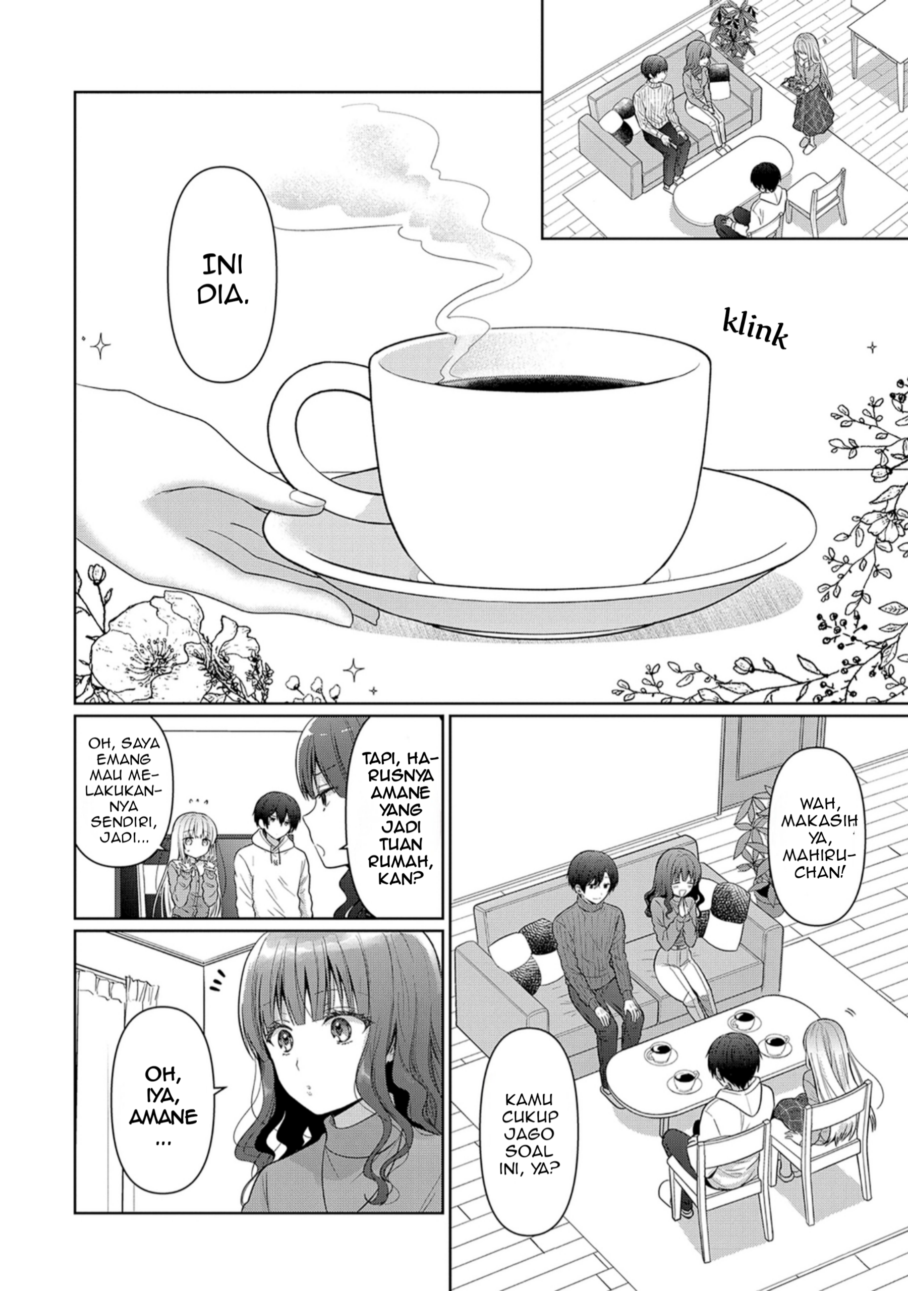 Otonari no Tenshi-sama ni Itsunomanika Dame Ningen ni Sareteita Ken Chapter 14.3 - halaman 1