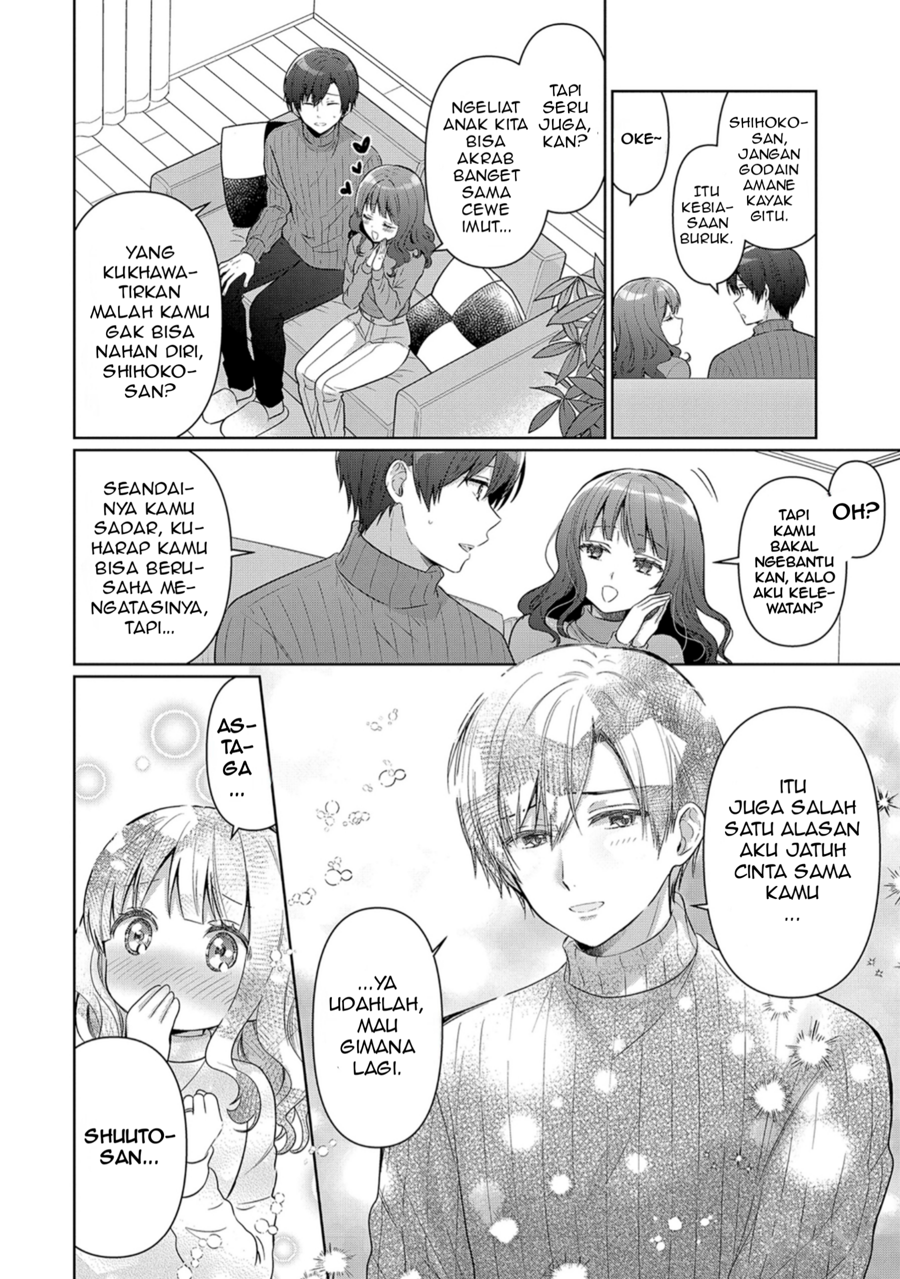 Otonari no Tenshi-sama ni Itsunomanika Dame Ningen ni Sareteita Ken Chapter 14.3 - halaman 3