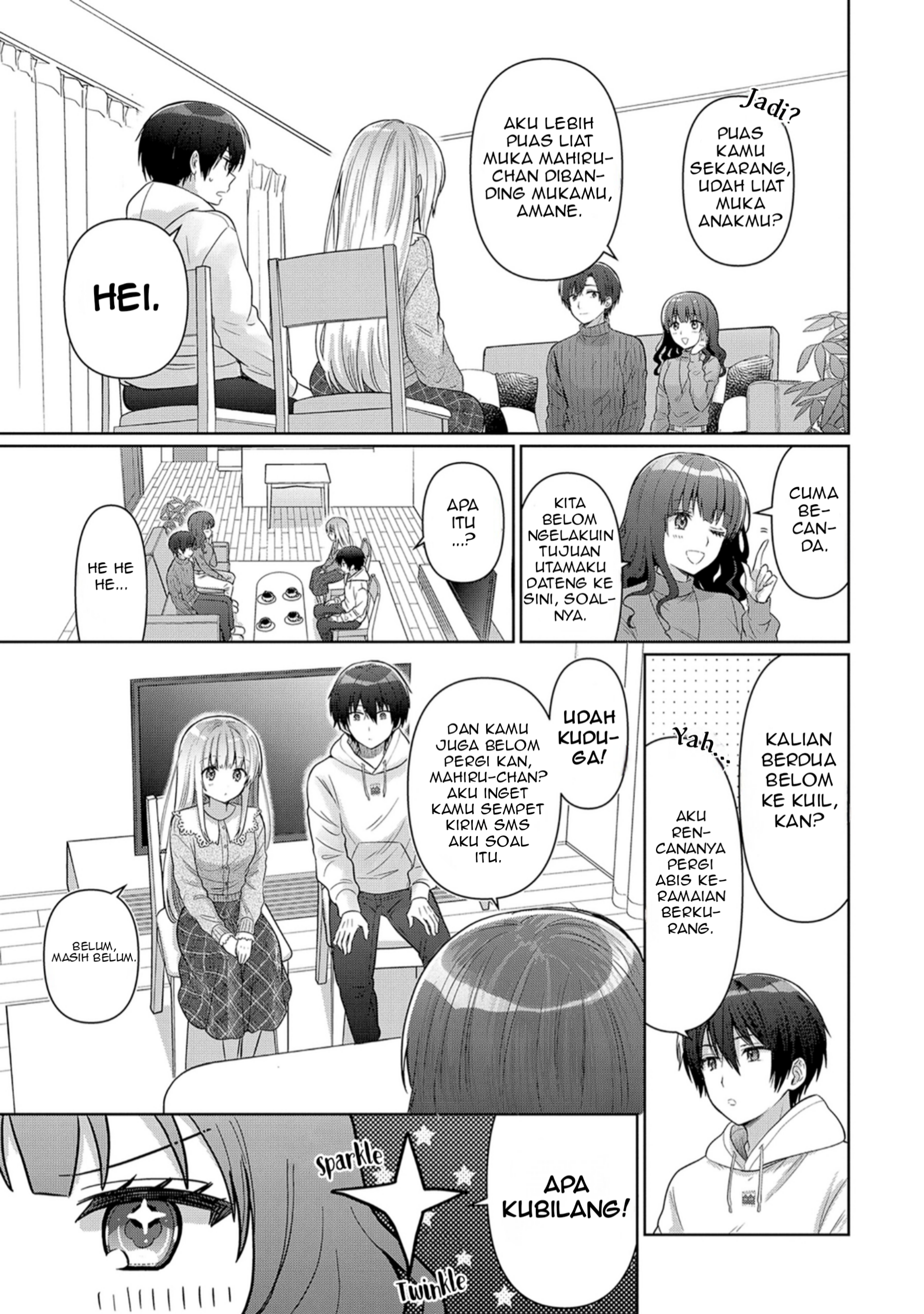 Otonari no Tenshi-sama ni Itsunomanika Dame Ningen ni Sareteita Ken Chapter 14.3 - halaman 6