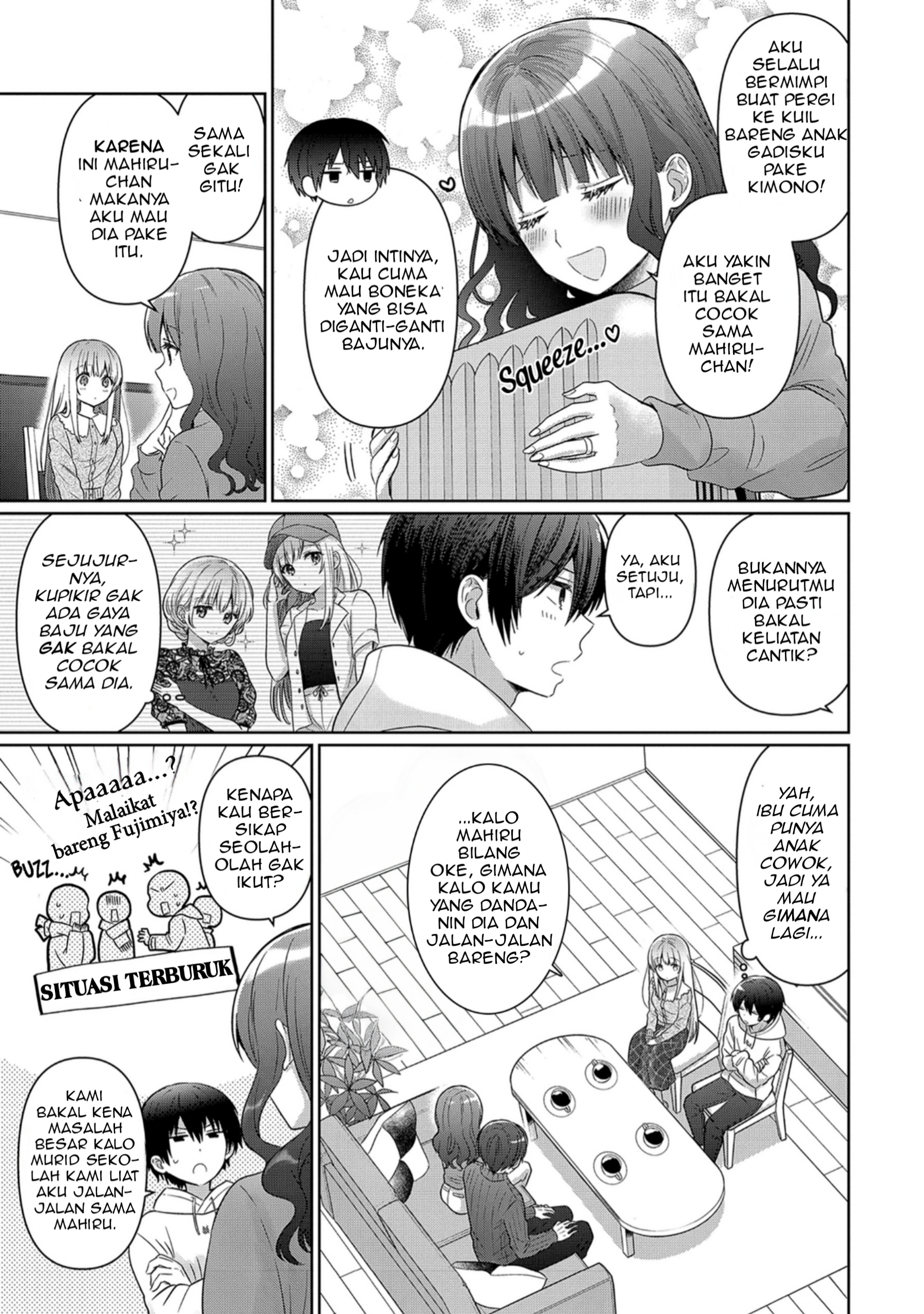 Otonari no Tenshi-sama ni Itsunomanika Dame Ningen ni Sareteita Ken Chapter 14.3 - halaman 8