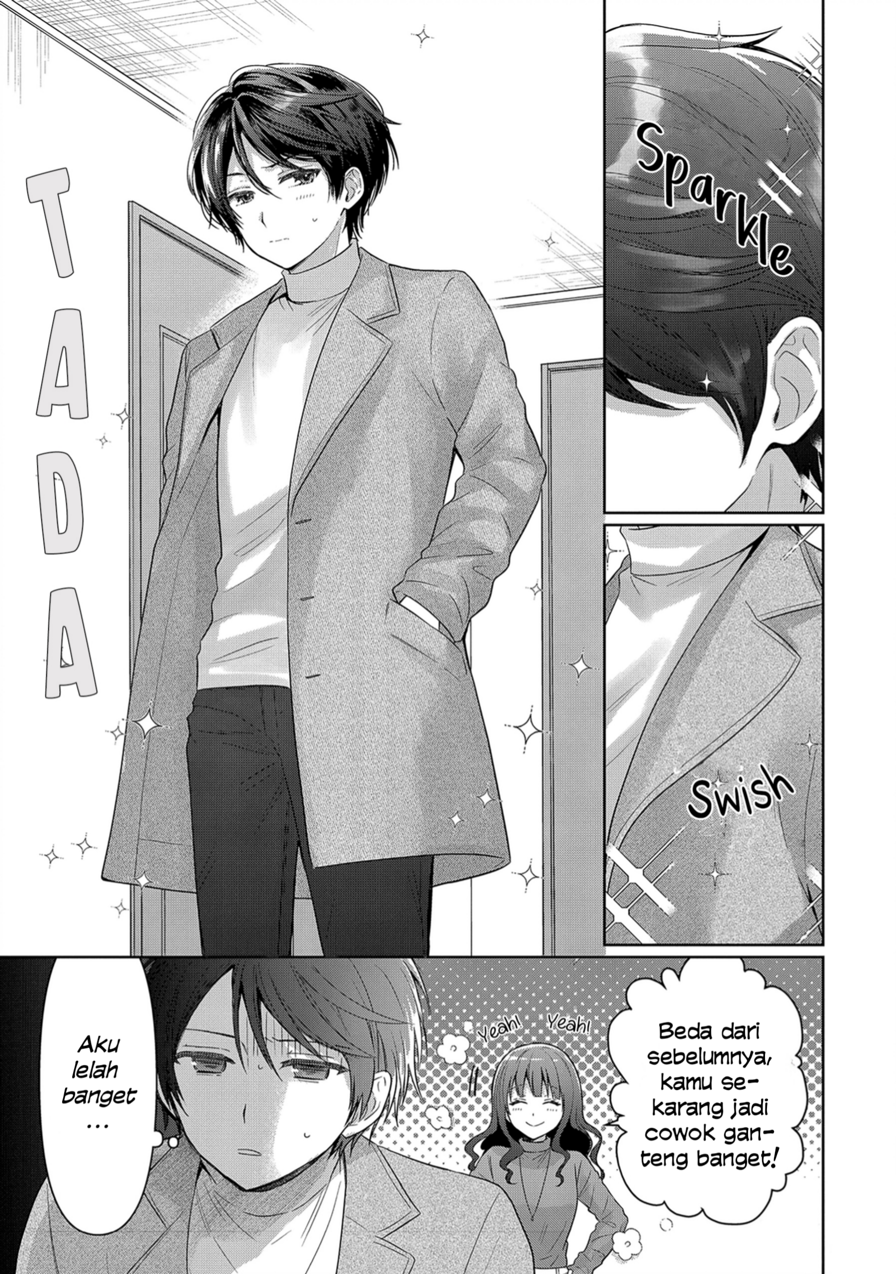 Otonari no Tenshi-sama ni Itsunomanika Dame Ningen ni Sareteita Ken Chapter 14.4 - halaman 1