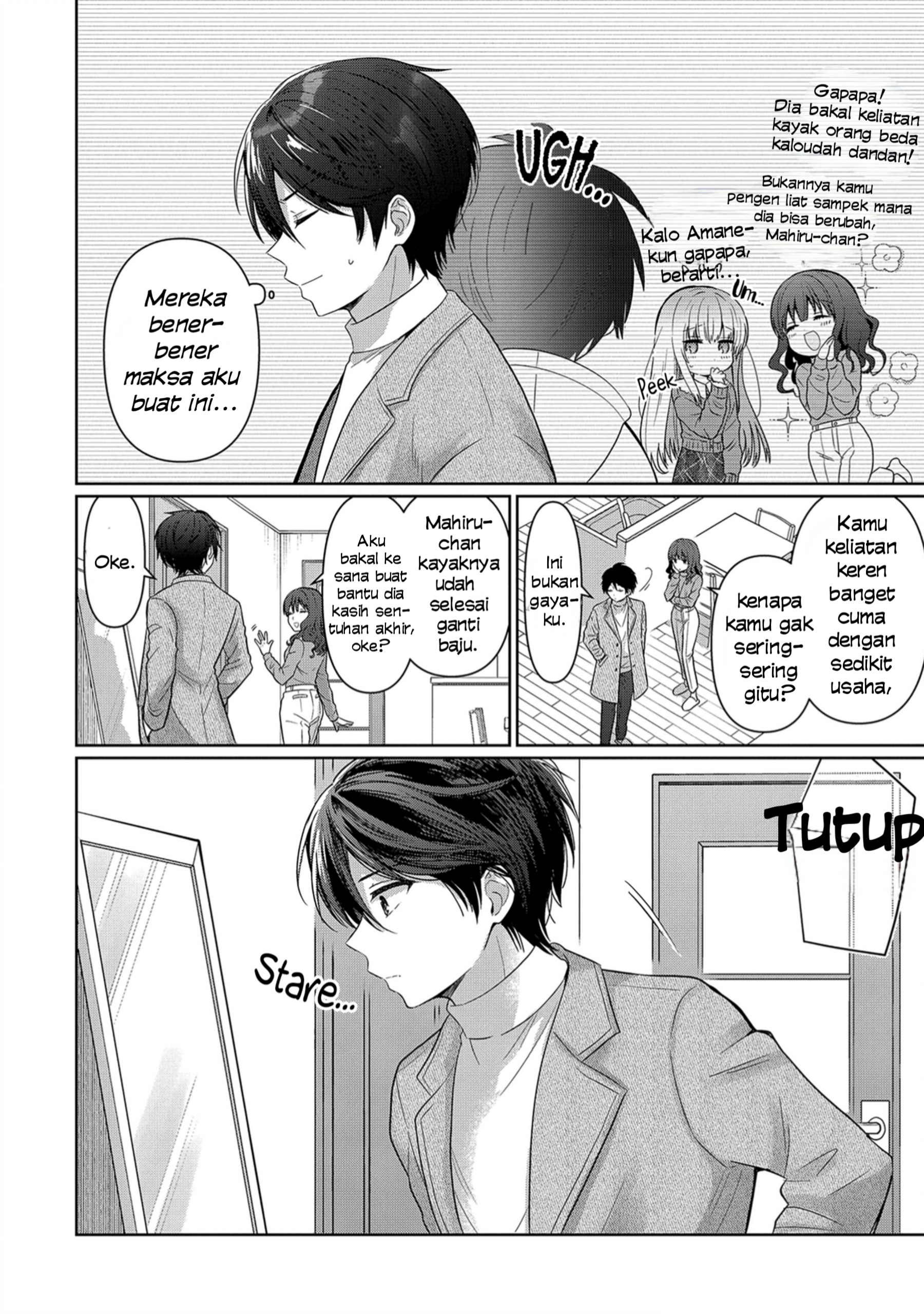 Otonari no Tenshi-sama ni Itsunomanika Dame Ningen ni Sareteita Ken Chapter 14.4 - halaman 2
