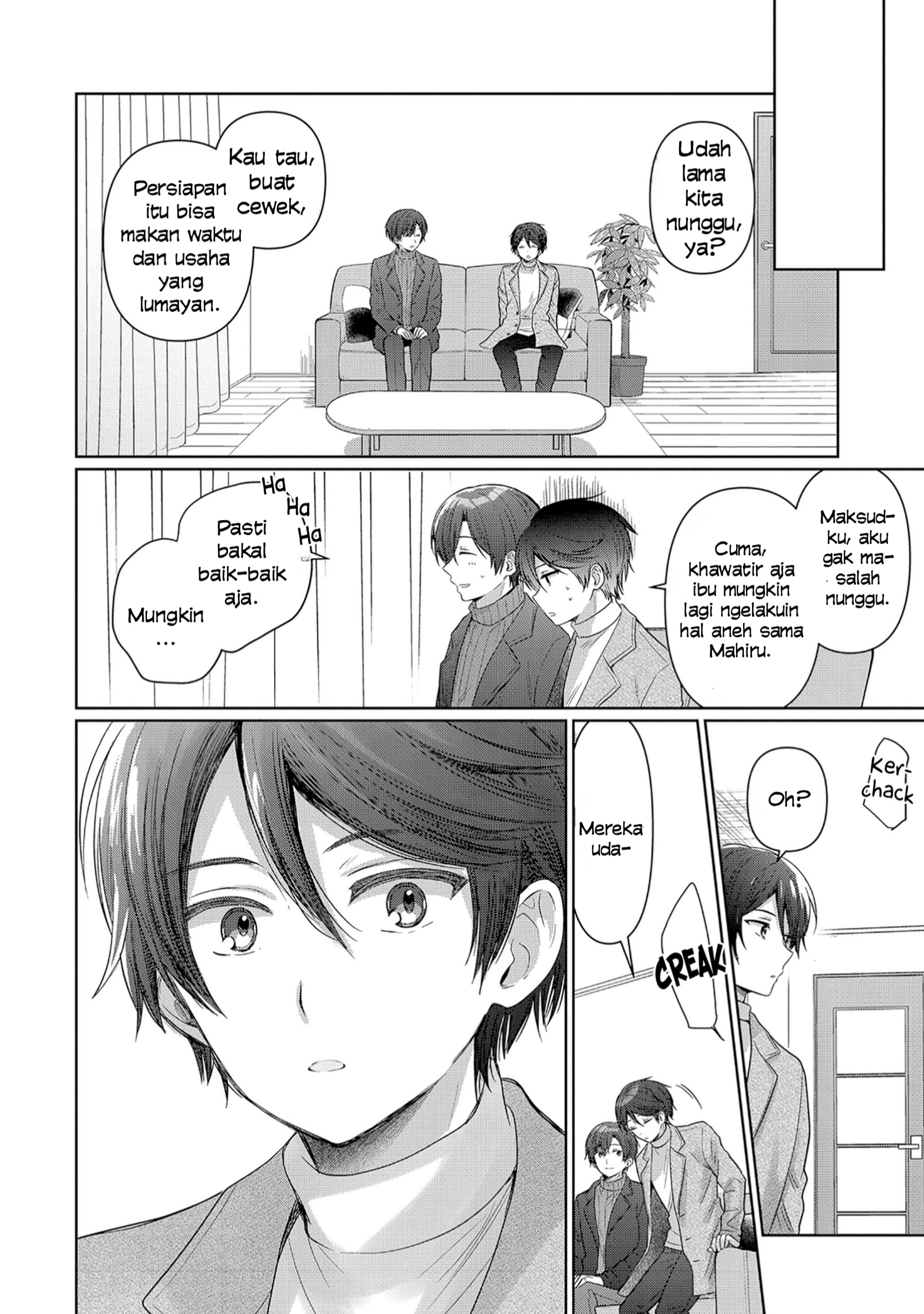 Otonari no Tenshi-sama ni Itsunomanika Dame Ningen ni Sareteita Ken Chapter 14.4 - halaman 4