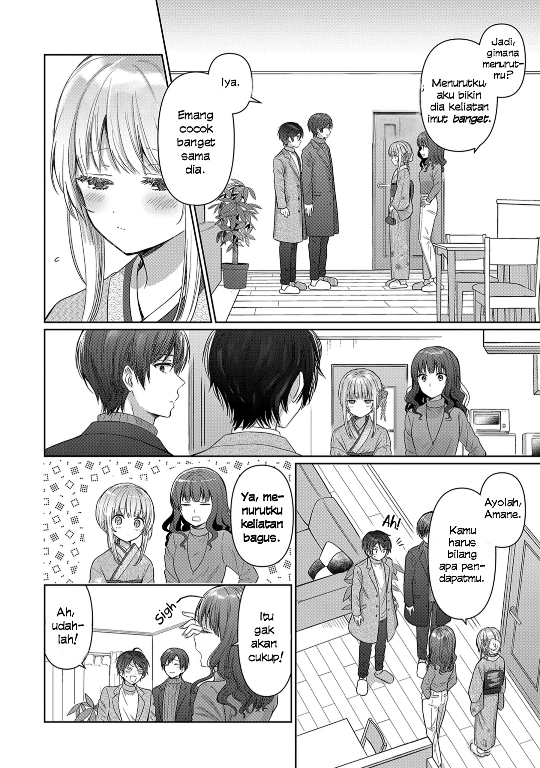 Otonari no Tenshi-sama ni Itsunomanika Dame Ningen ni Sareteita Ken Chapter 14.4 - halaman 8