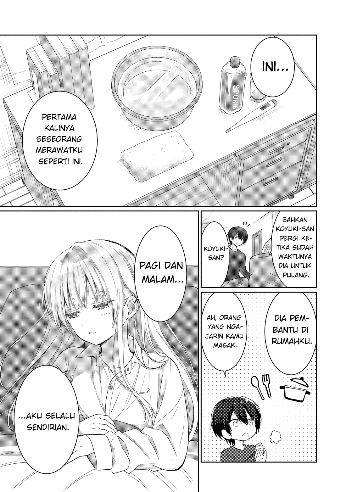 Otonari no Tenshi-sama ni Itsunomanika Dame Ningen ni Sareteita Ken Chapter 17.3 - halaman 1