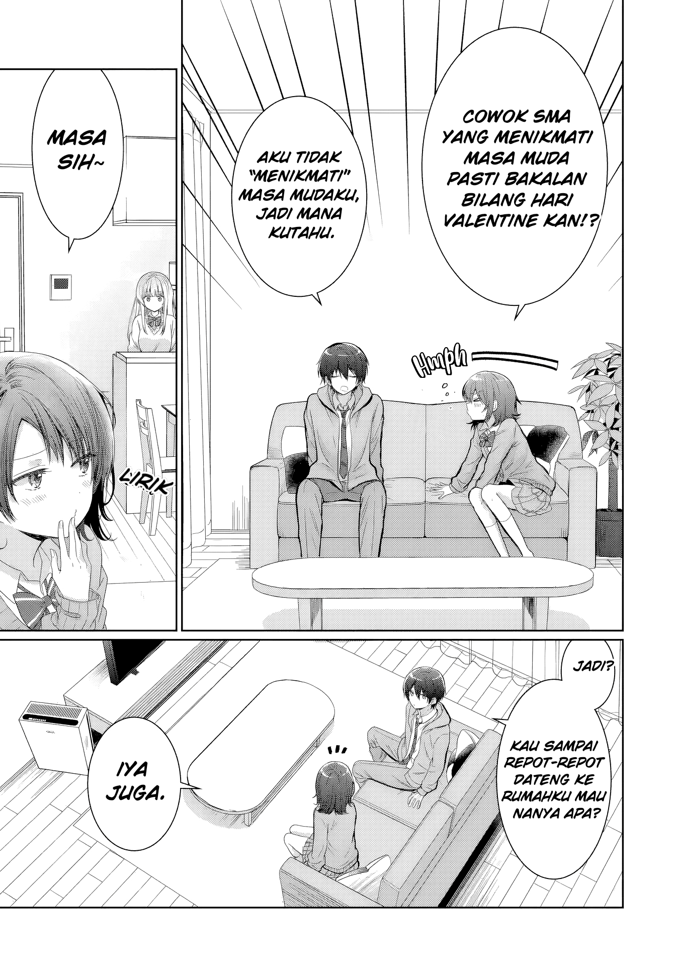 Otonari no Tenshi-sama ni Itsunomanika Dame Ningen ni Sareteita Ken Chapter 18.1 - halaman 3
