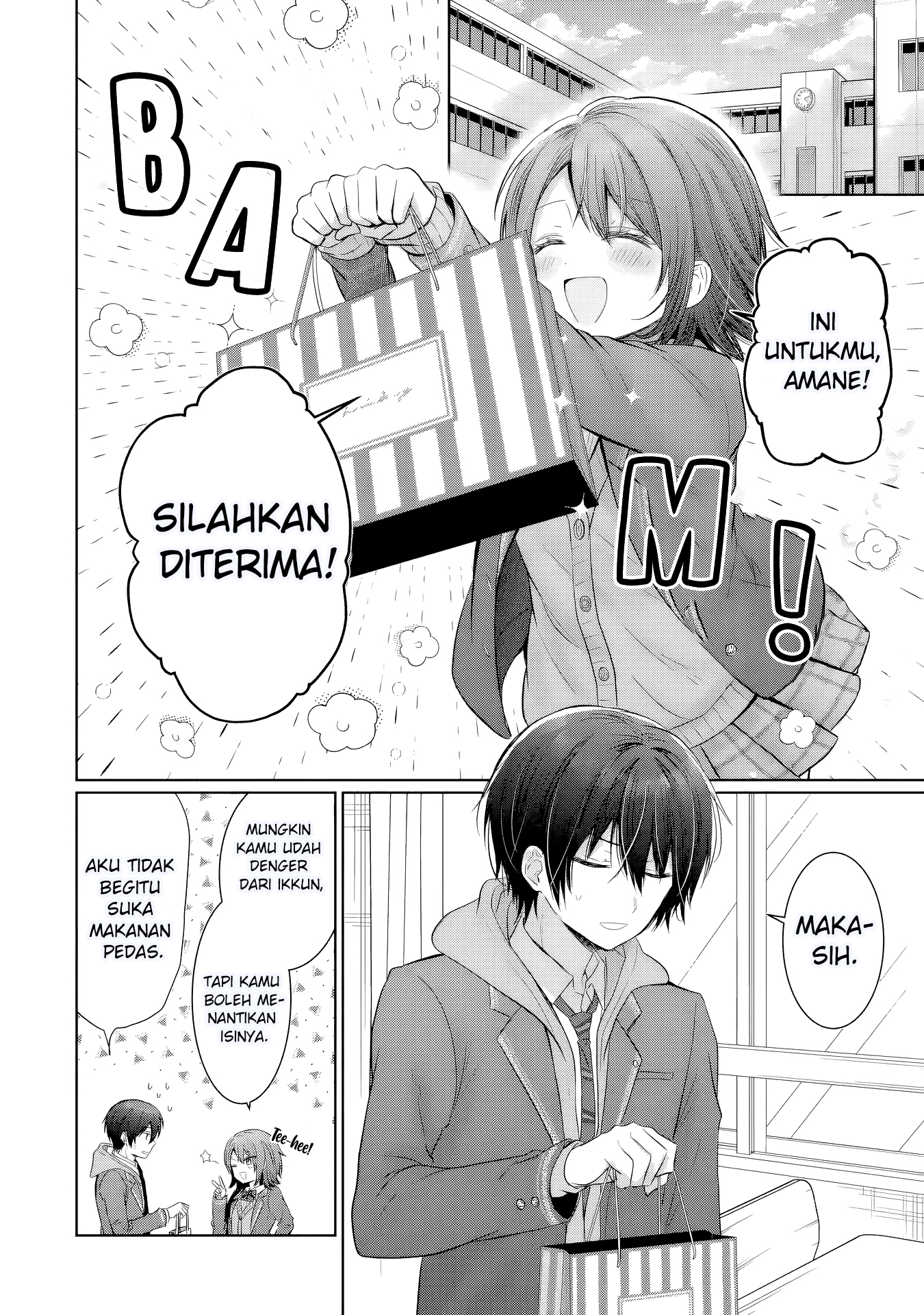 Otonari no Tenshi-sama ni Itsunomanika Dame Ningen ni Sareteita Ken Chapter 18.2 - halaman 1
